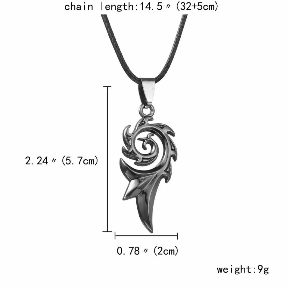 Jewelry Men's Punk Dragon Flame Titanium Necklace Size ONE SIZE - 5 Thumbnail