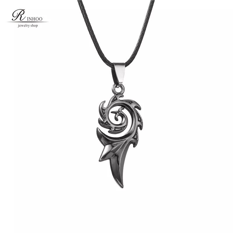 Jewelry Men's Punk Dragon Flame Titanium Necklace Size ONE SIZE - 1 Thumbnail