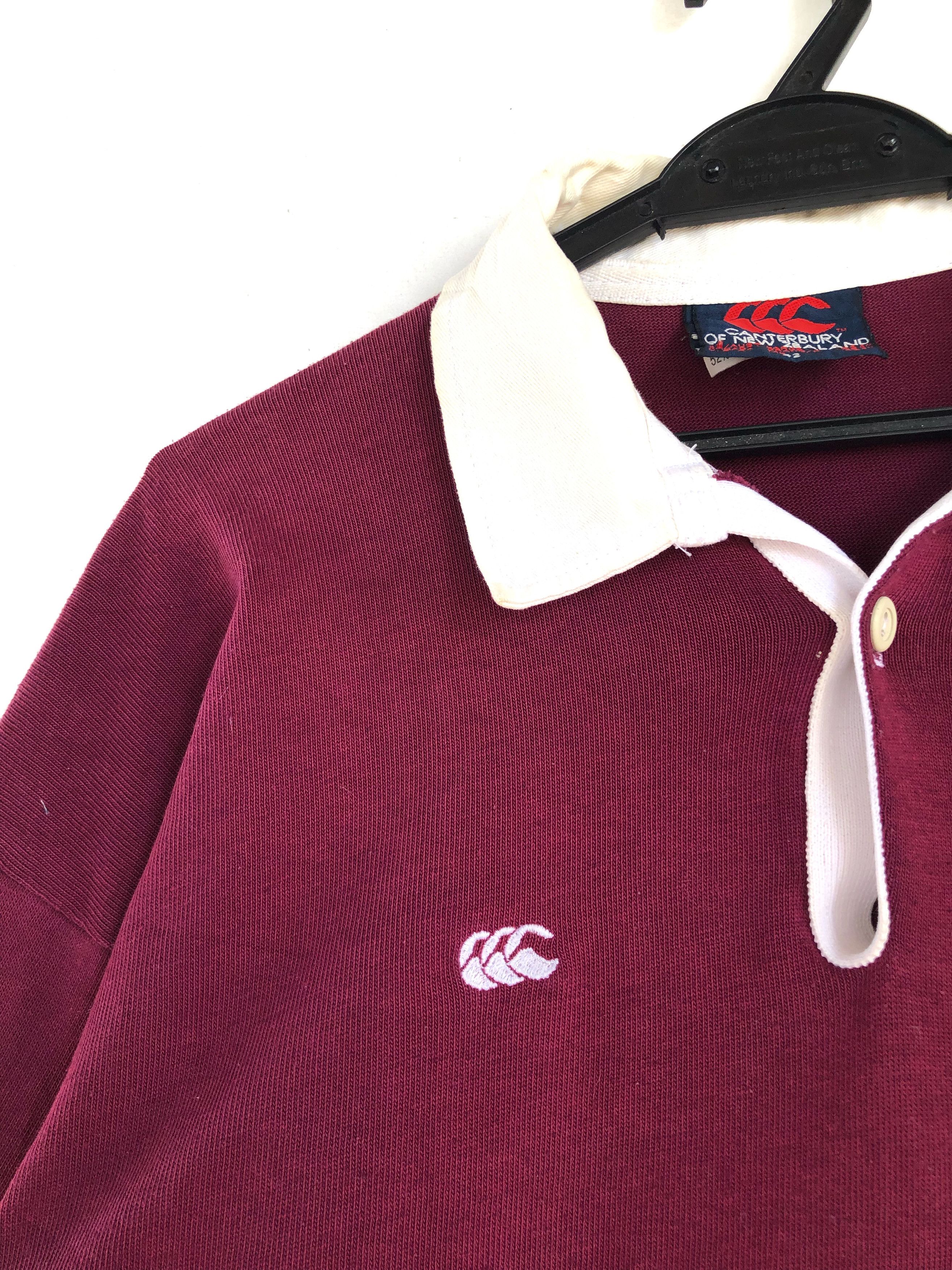 Canterbury of New Zealand VINTAGE 90’S CANTERBURY RUGBY POLO DUO BLEND Size US L / EU 52-54 / 3 - 3 Thumbnail