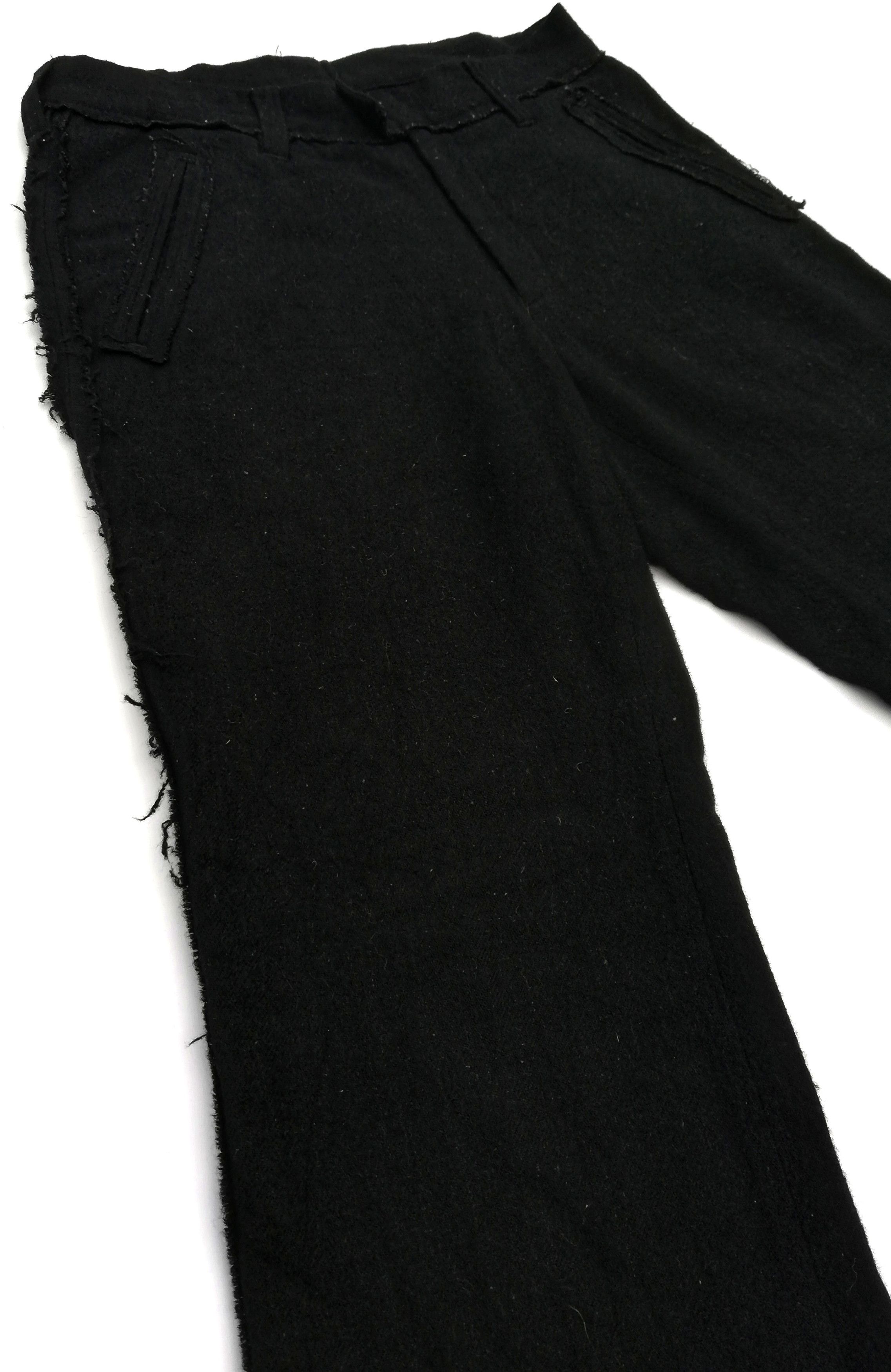Paul Smith × Vintage 🔥Paul Smith Collection Distressed Wool Casual Pants🔥 Size US 32 / EU 48 - 2 Thumbnail