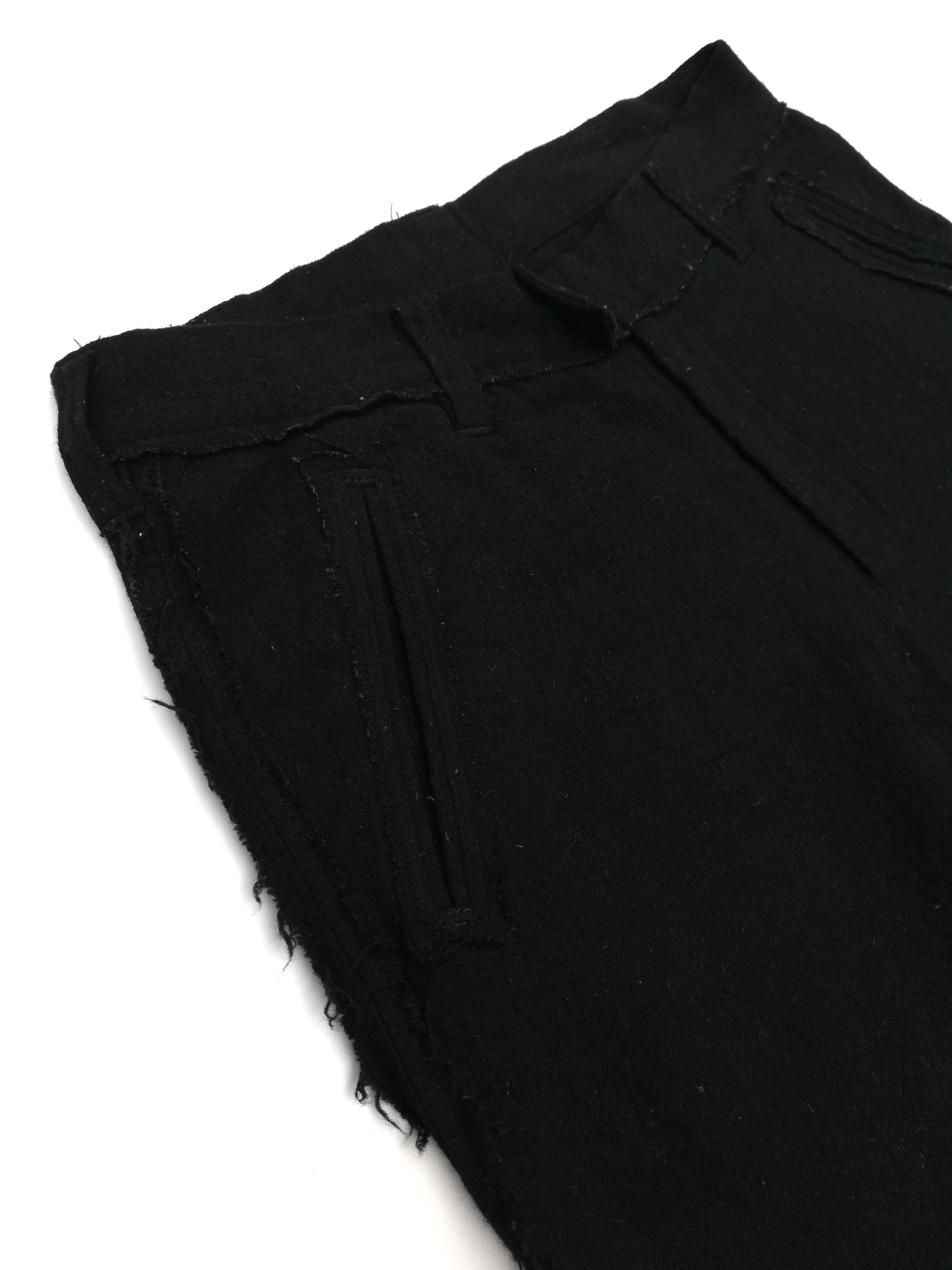 Paul Smith × Vintage 🔥Paul Smith Collection Distressed Wool Casual Pants🔥 Size US 32 / EU 48 - 3 Thumbnail