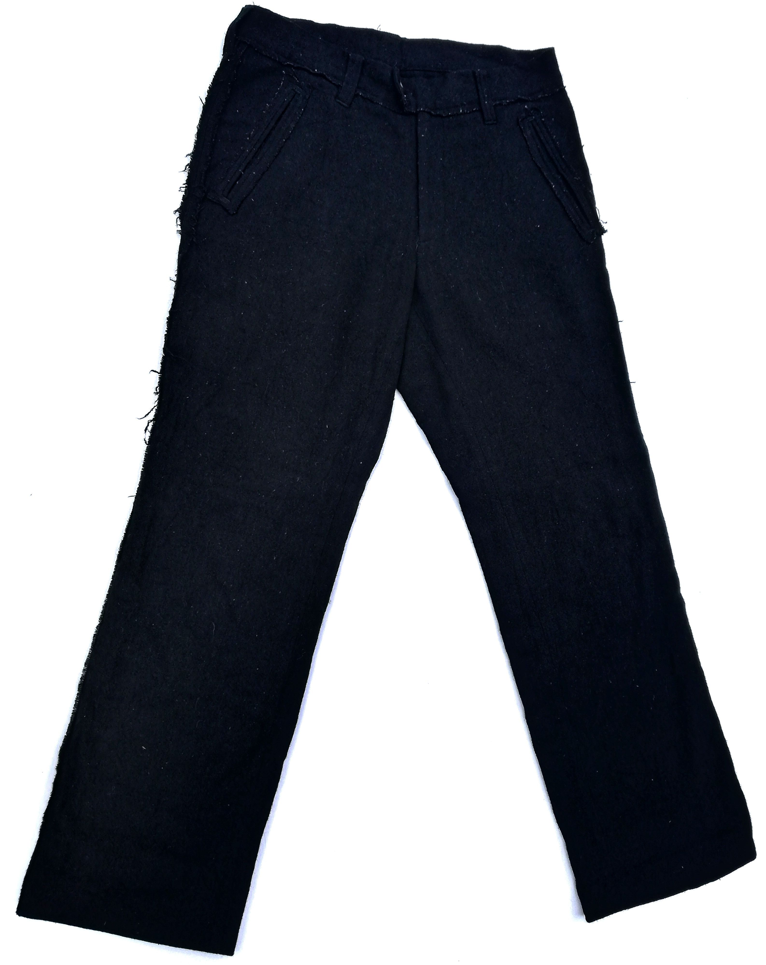 Paul Smith × Vintage 🔥Paul Smith Collection Distressed Wool Casual Pants🔥 Size US 32 / EU 48 - 1 Thumbnail