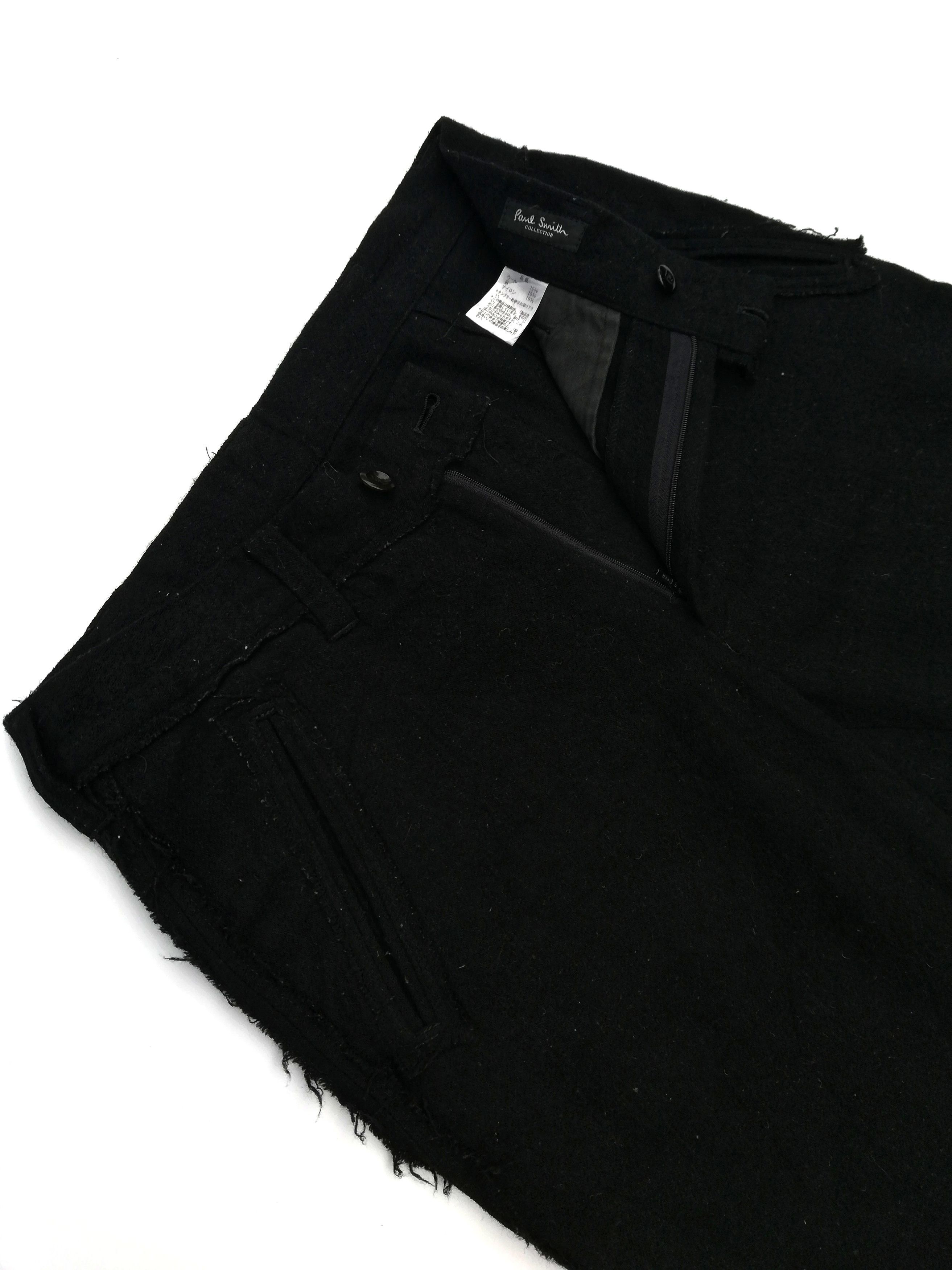 Paul Smith × Vintage 🔥Paul Smith Collection Distressed Wool Casual Pants🔥 Size US 32 / EU 48 - 6 Thumbnail