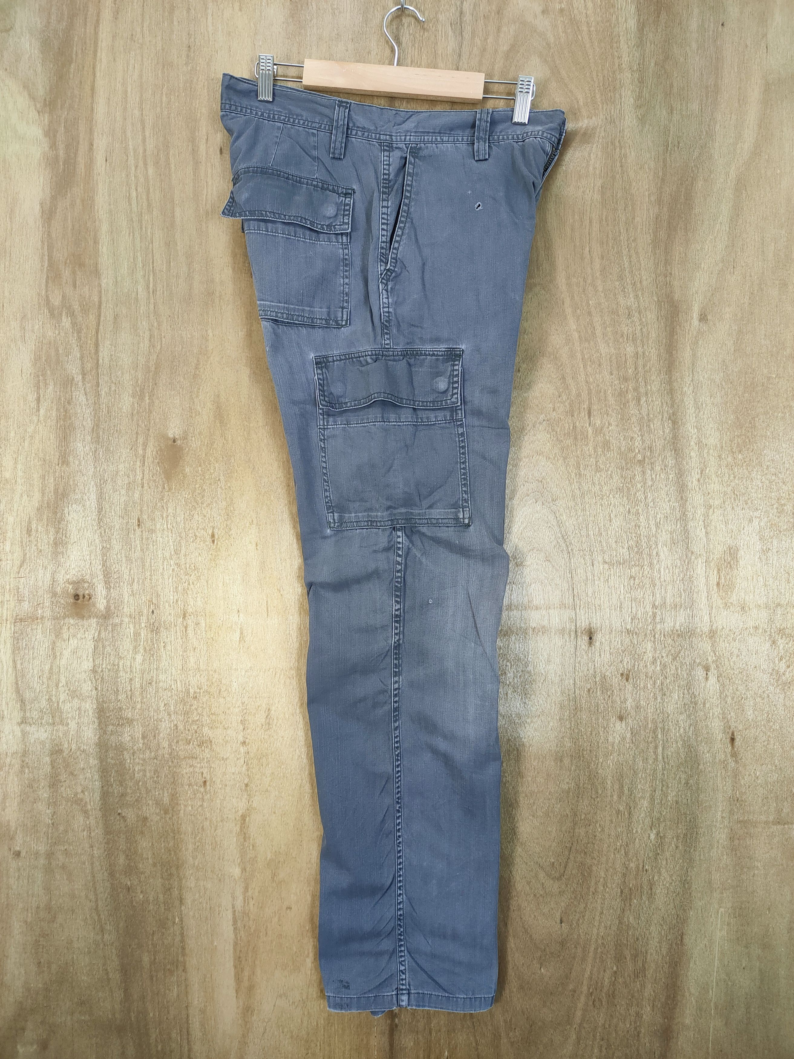 Japanese Brand JAPANESE BRAND VINTAGE FADED CARGO PANTS Size US 30 / EU 46 - 2 Thumbnail