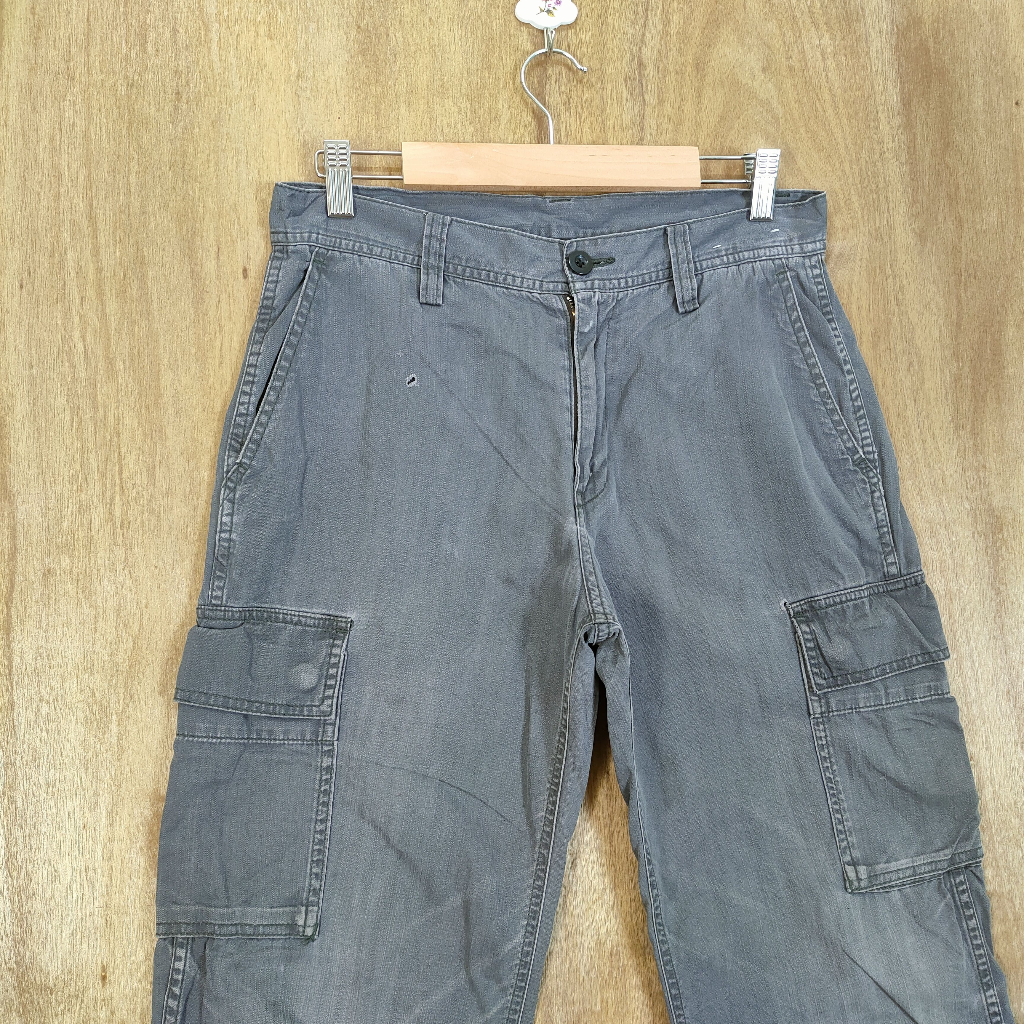 Japanese Brand JAPANESE BRAND VINTAGE FADED CARGO PANTS Size US 30 / EU 46 - 3 Thumbnail