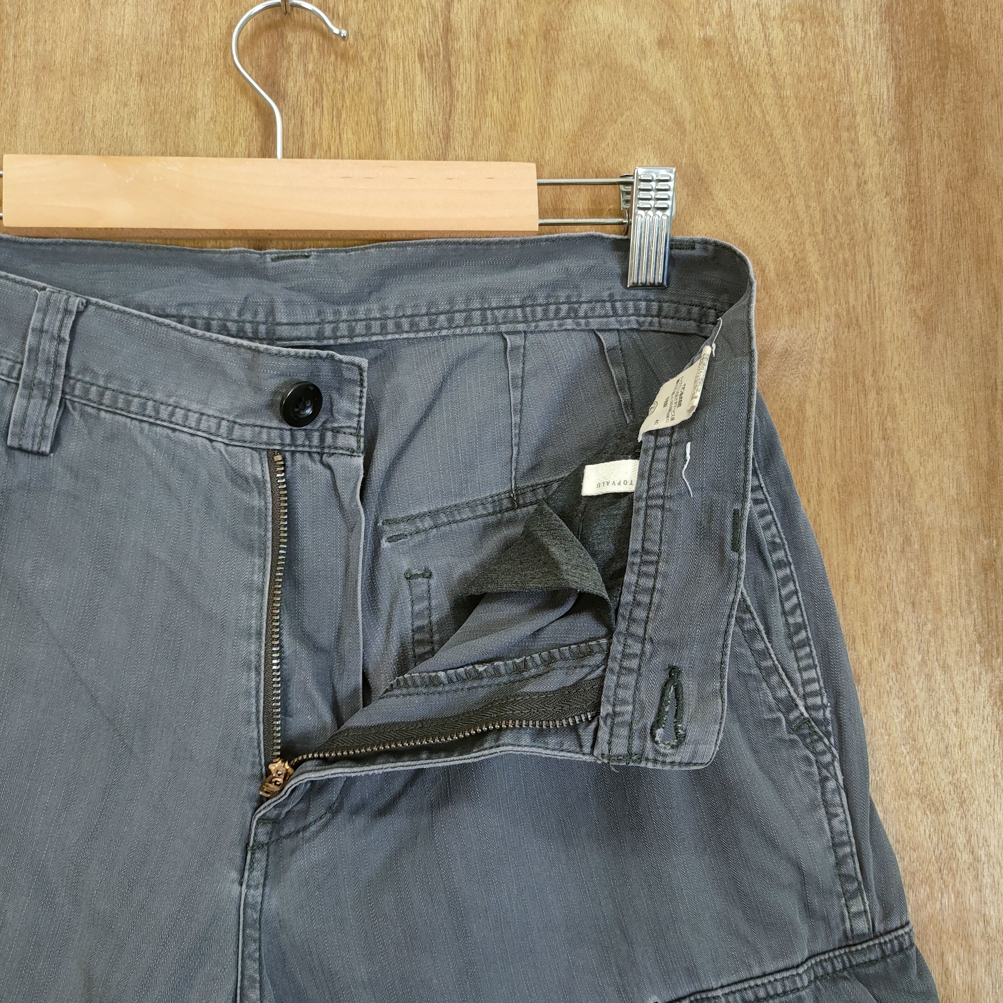 Japanese Brand JAPANESE BRAND VINTAGE FADED CARGO PANTS Size US 30 / EU 46 - 10 Thumbnail