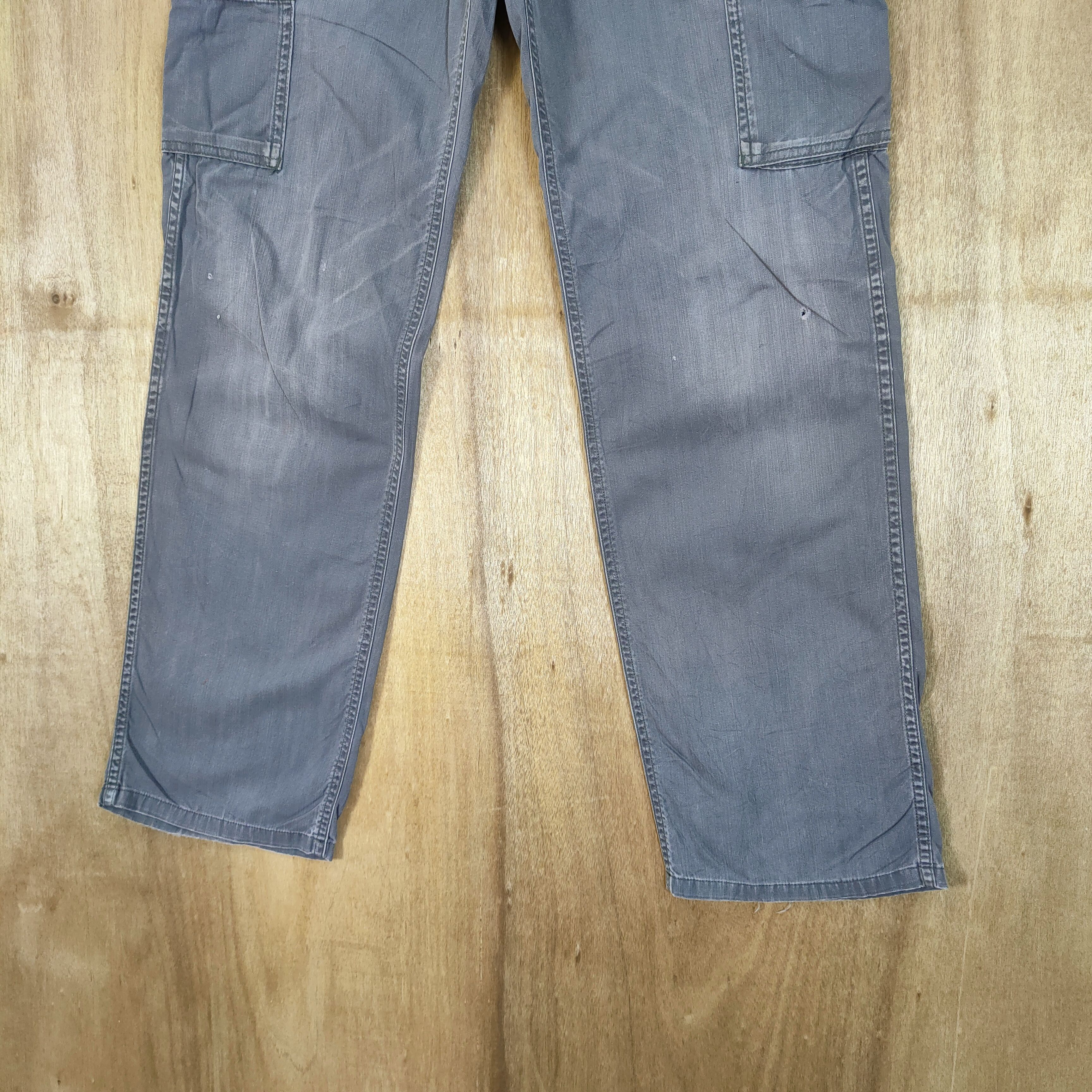 Japanese Brand JAPANESE BRAND VINTAGE FADED CARGO PANTS Size US 30 / EU 46 - 4 Thumbnail