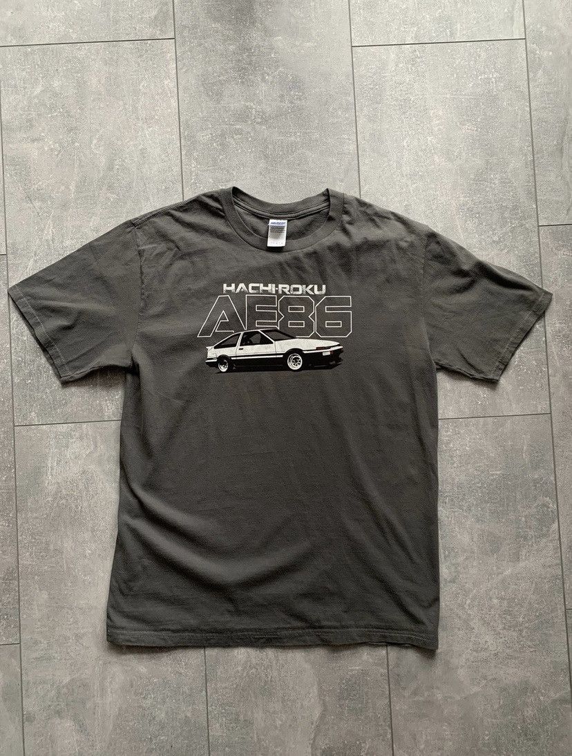 Japanese Brand × Vintage Toyota Hachiroku AE86 Drift legend print logo tee Size US L / EU 52-54 / 3 - 1 Thumbnail