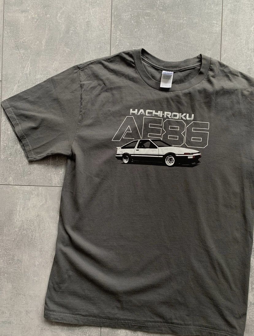 Japanese Brand × Vintage Toyota Hachiroku AE86 Drift legend print logo tee Size US L / EU 52-54 / 3 - 3 Thumbnail