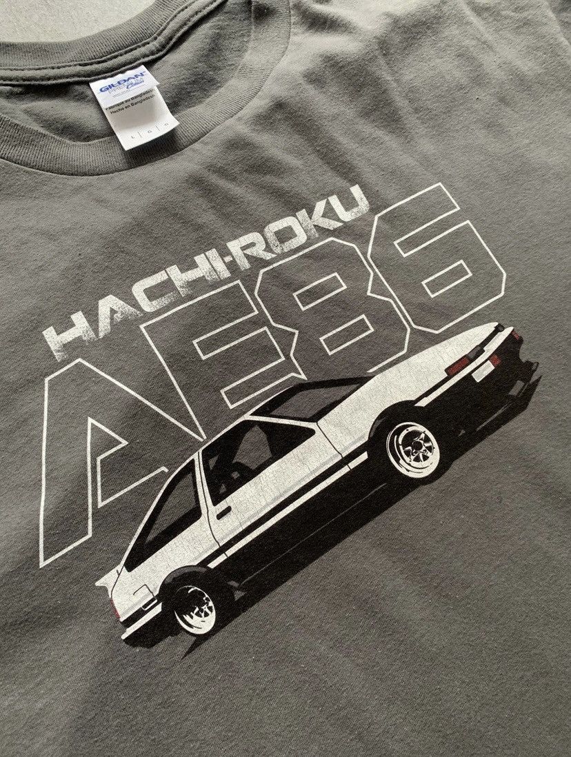 Japanese Brand × Vintage Toyota Hachiroku AE86 Drift legend print logo tee Size US L / EU 52-54 / 3 - 7 Thumbnail