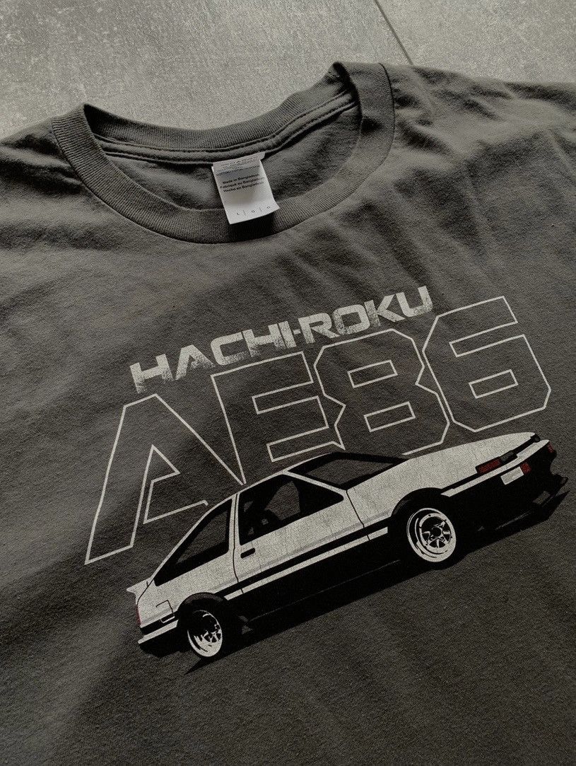 Japanese Brand × Vintage Toyota Hachiroku AE86 Drift legend print logo tee Size US L / EU 52-54 / 3 - 2 Thumbnail
