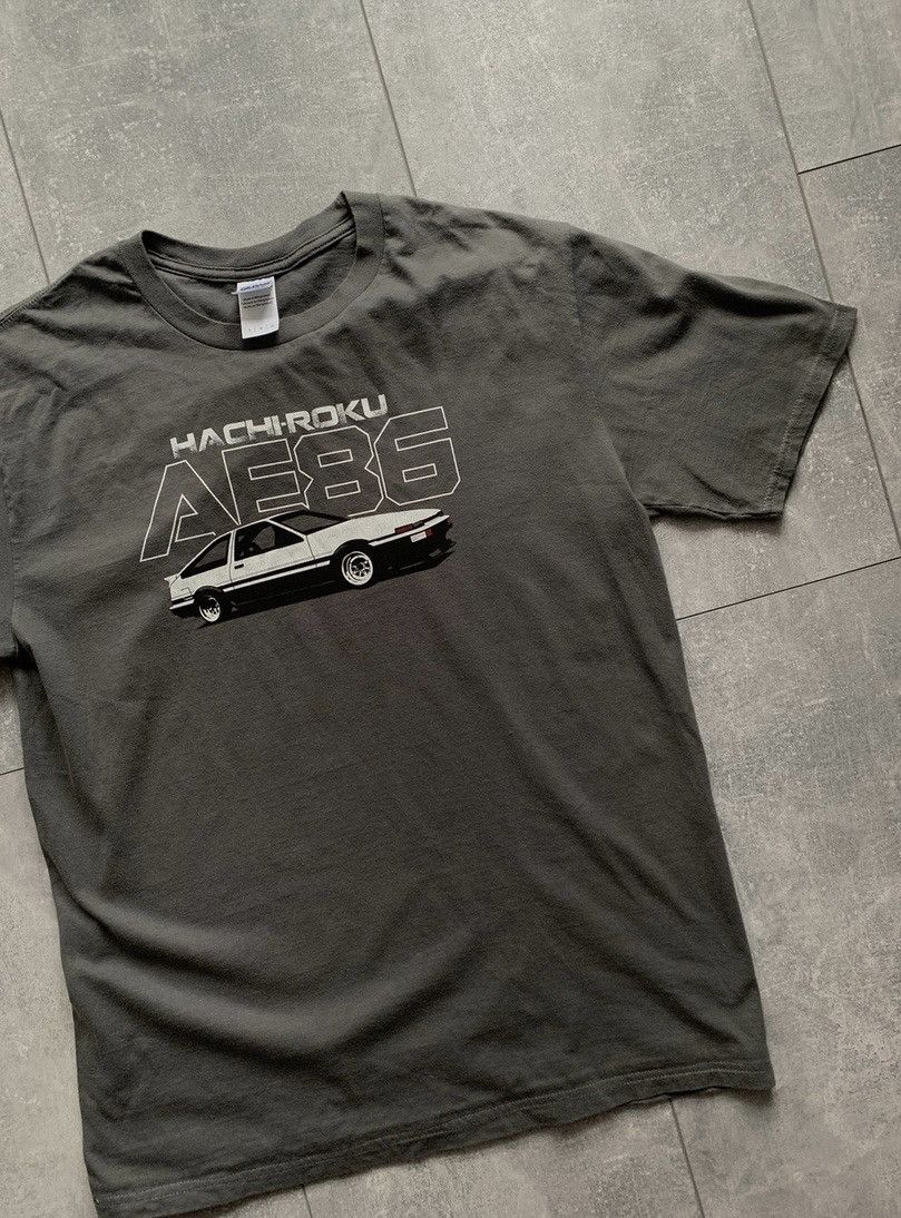Japanese Brand × Vintage Toyota Hachiroku AE86 Drift legend print logo tee Size US L / EU 52-54 / 3 - 4 Thumbnail