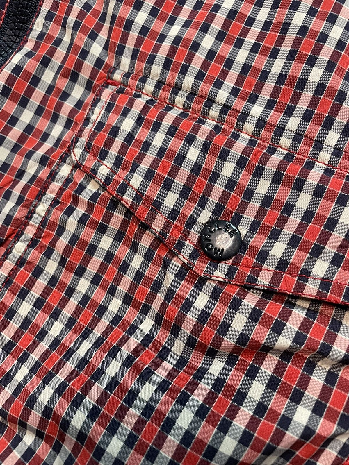 Moncler Moncler Reversible Jacket Nylon / Check “Roger Giubbotto” Size US M / EU 48-50 / 2 - 15 Thumbnail