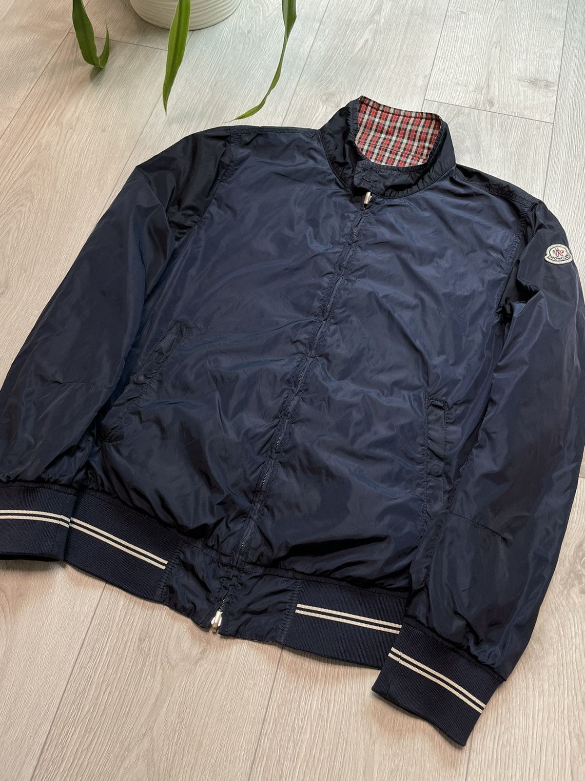 Moncler Moncler Reversible Jacket Nylon / Check “Roger Giubbotto” Size US M / EU 48-50 / 2 - 7 Thumbnail