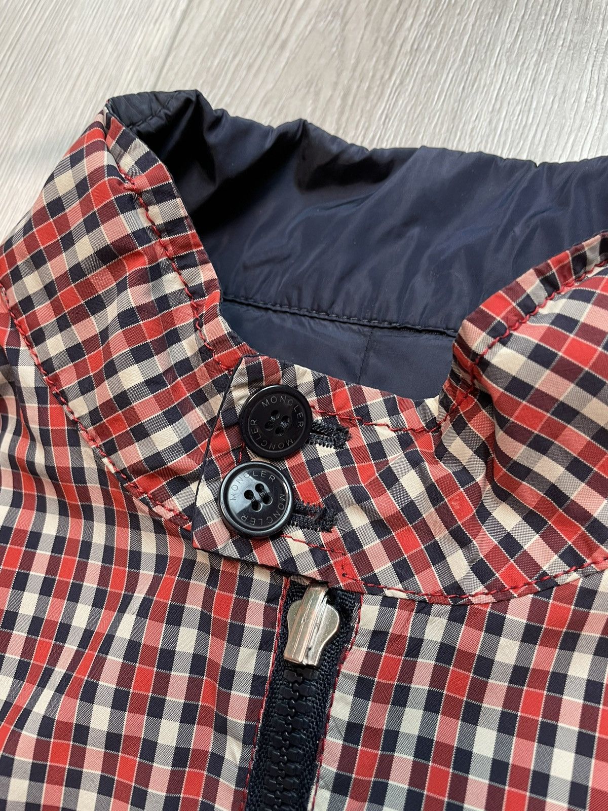 Moncler Moncler Reversible Jacket Nylon / Check “Roger Giubbotto” Size US M / EU 48-50 / 2 - 14 Thumbnail