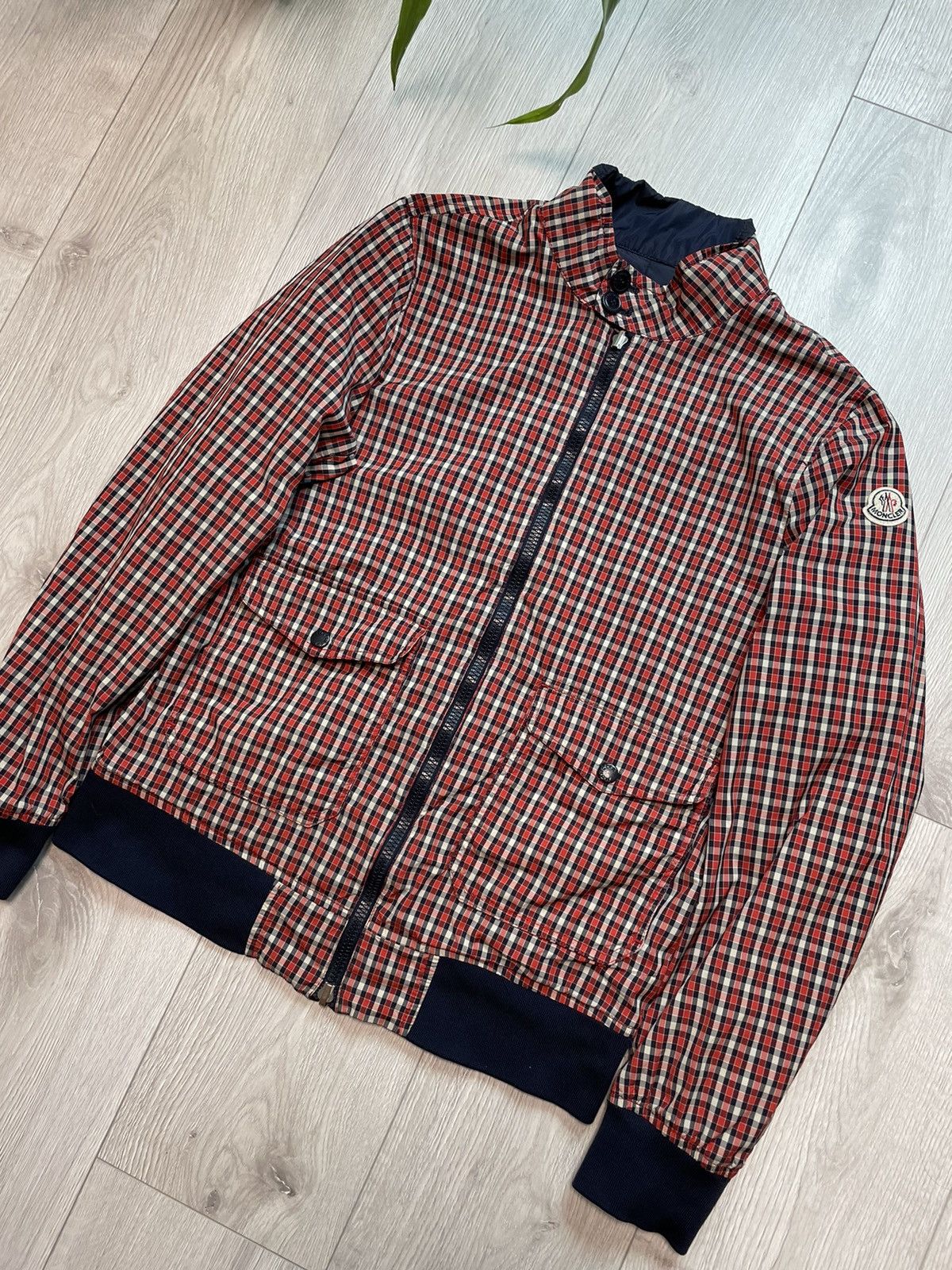 Moncler Moncler Reversible Jacket Nylon / Check “Roger Giubbotto” Size US M / EU 48-50 / 2 - 11 Thumbnail