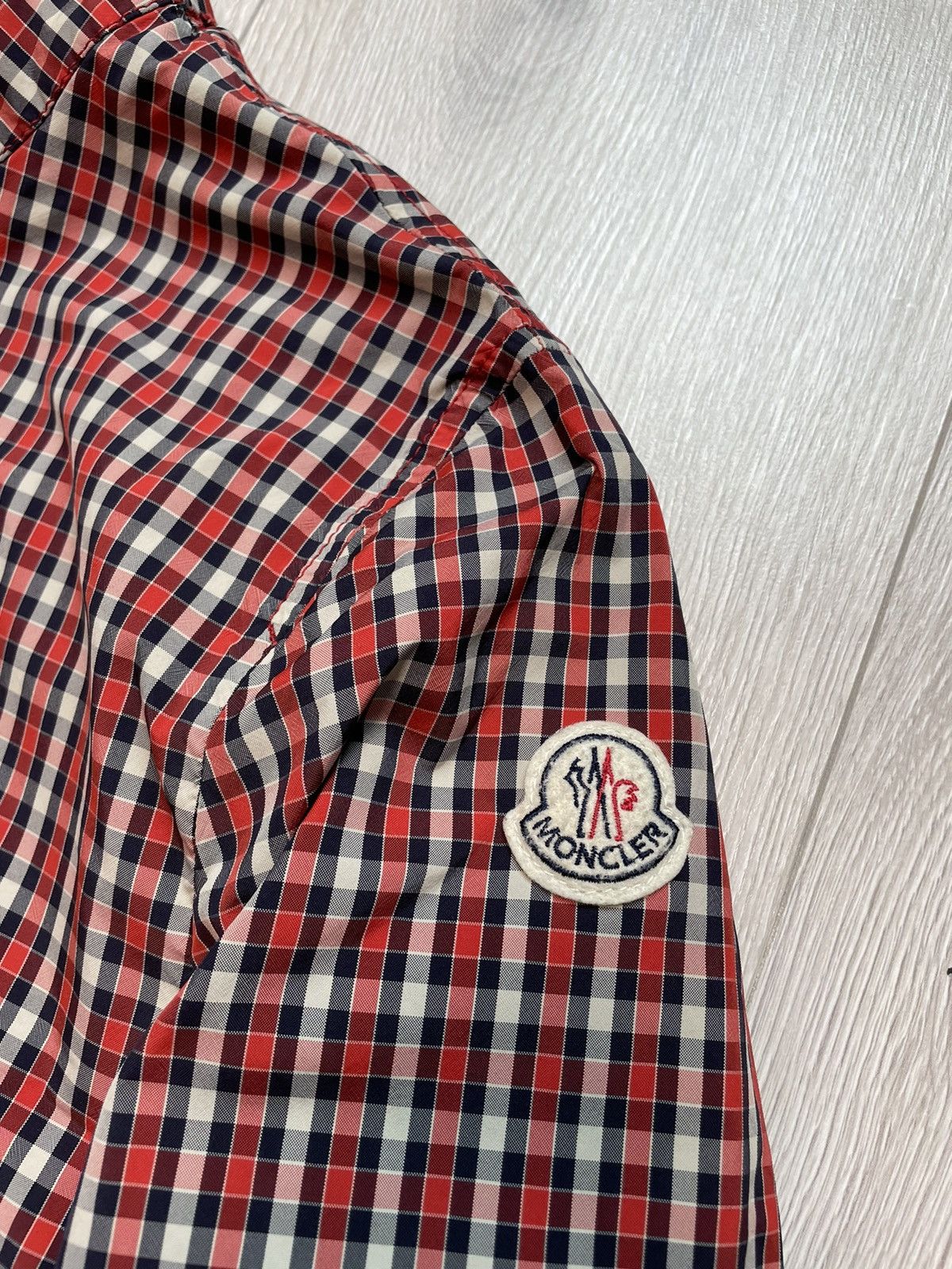 Moncler Moncler Reversible Jacket Nylon / Check “Roger Giubbotto” Size US M / EU 48-50 / 2 - 13 Thumbnail