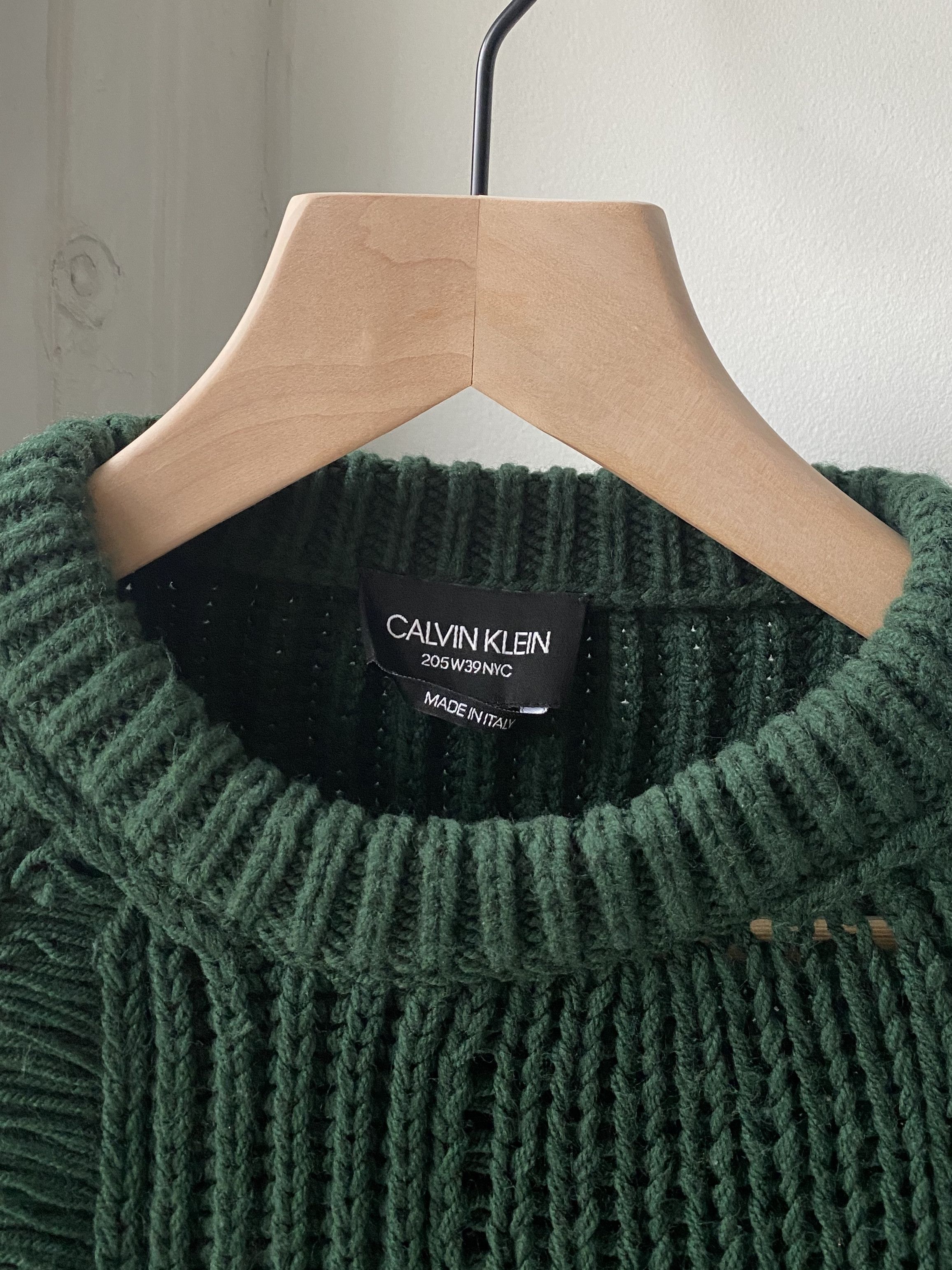 Calvin Klein 205W39NYC Calvin Klein 205W39NYC x Raf Simons Distorted Sweater Size US L / EU 52-54 / 3 - 3 Thumbnail