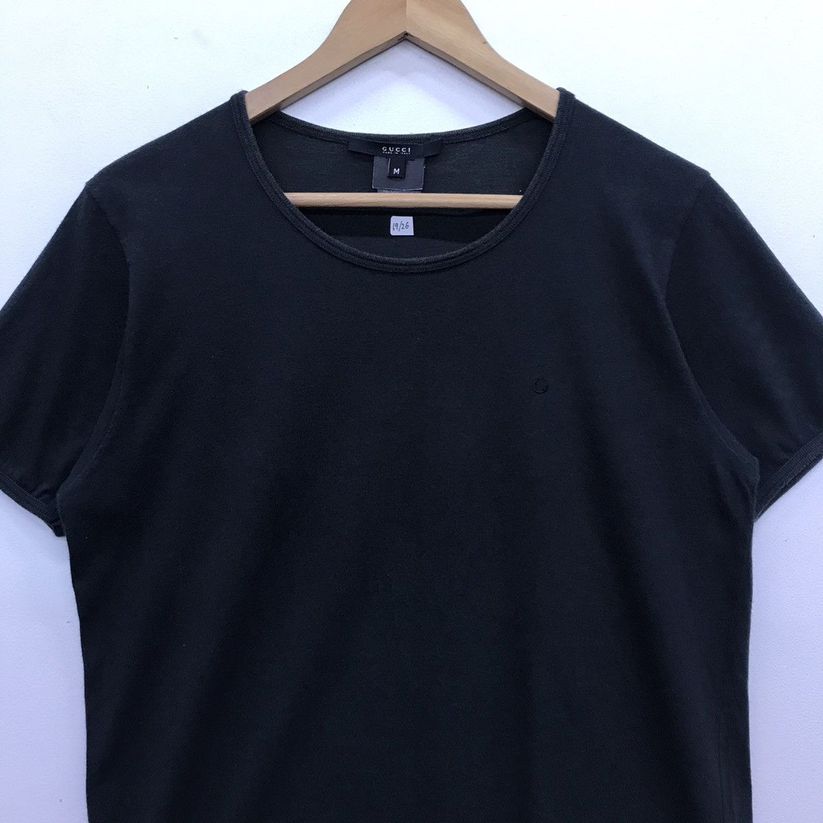 Gucci Rare!! Gucci Black T-shirt Size US M / EU 48-50 / 2 - 3 Thumbnail