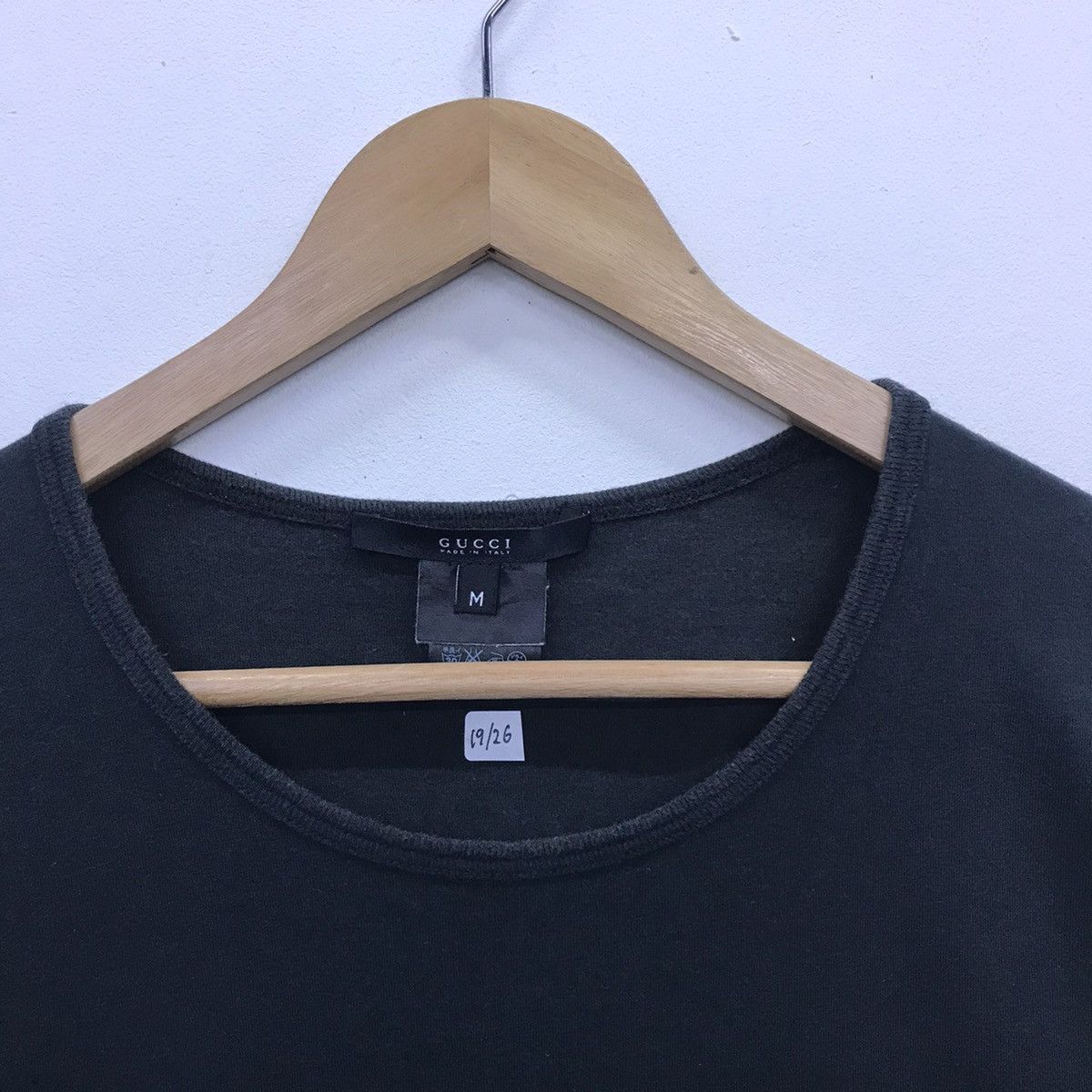 Gucci Rare!! Gucci Black T-shirt Size US M / EU 48-50 / 2 - 4 Thumbnail