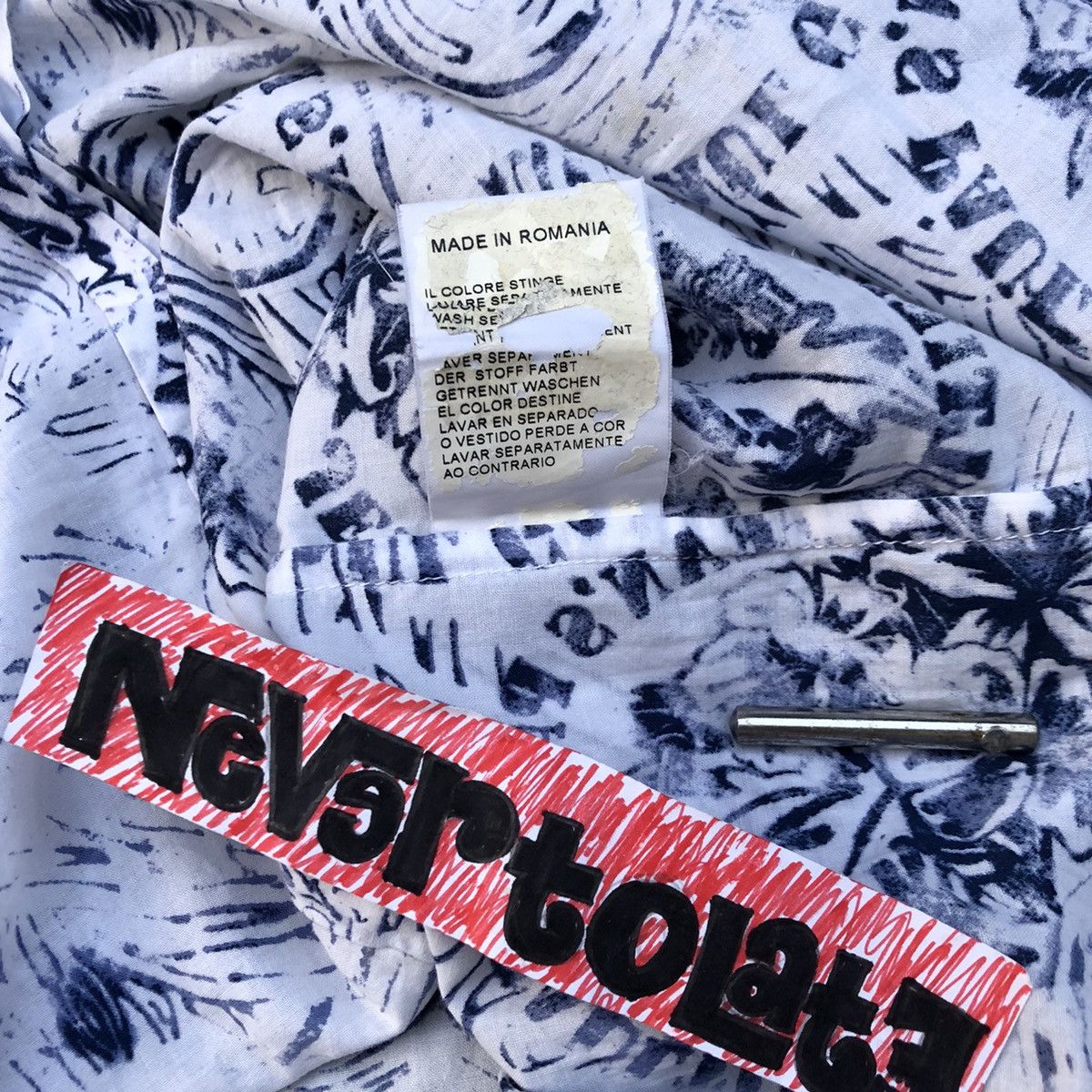 Jean Paul Gaultier Vintage Jean's Paul Gaultier Floral Shirt Size L / US 10 / IT 46 - 5 Thumbnail
