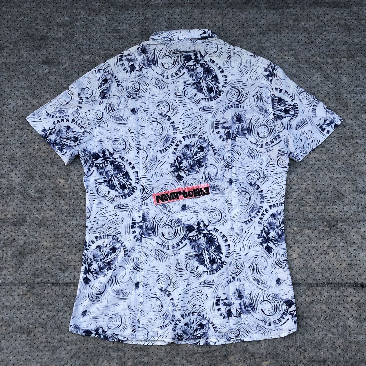 Jean Paul Gaultier Vintage Jean's Paul Gaultier Floral Shirt Size L / US 10 / IT 46 - 7 Thumbnail
