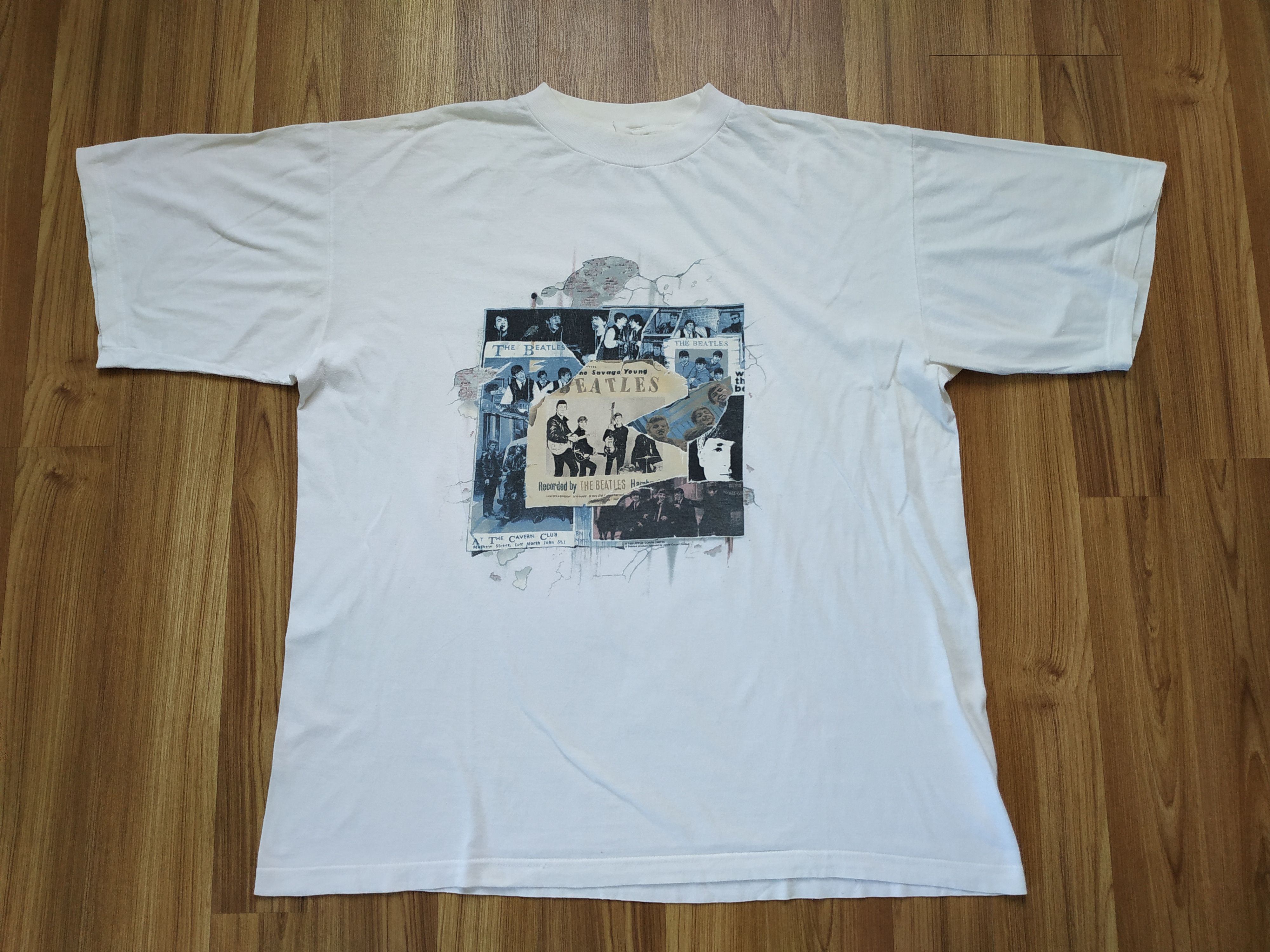 Band Tees × Rock T Shirt × Vintage Vintage The Beatles Apple Corps 