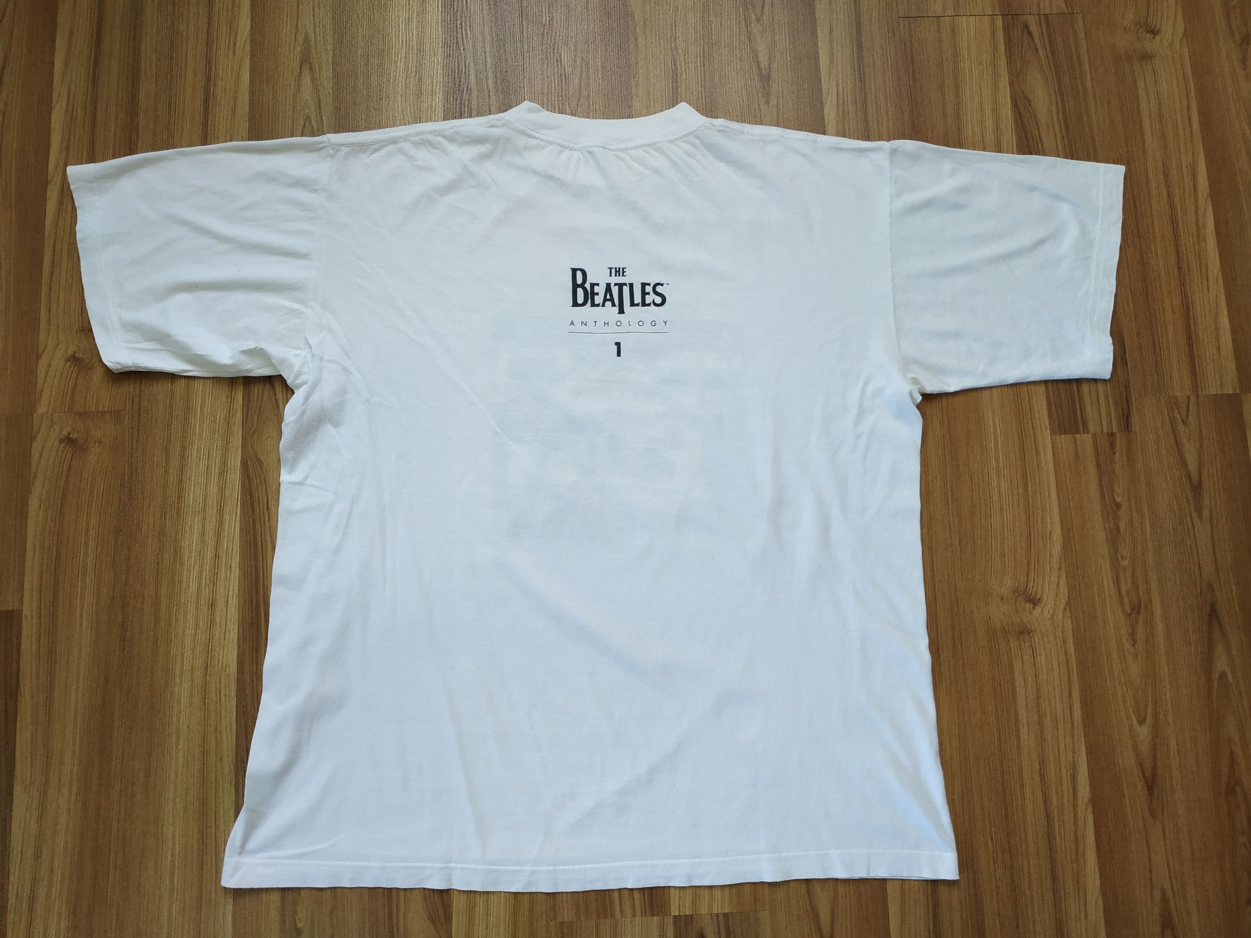 Band Tees Vintage The Beatles Apple Corps T Shirt 1995 Pink Floyd Size US XL / EU 56 / 4 - 2 Thumbnail