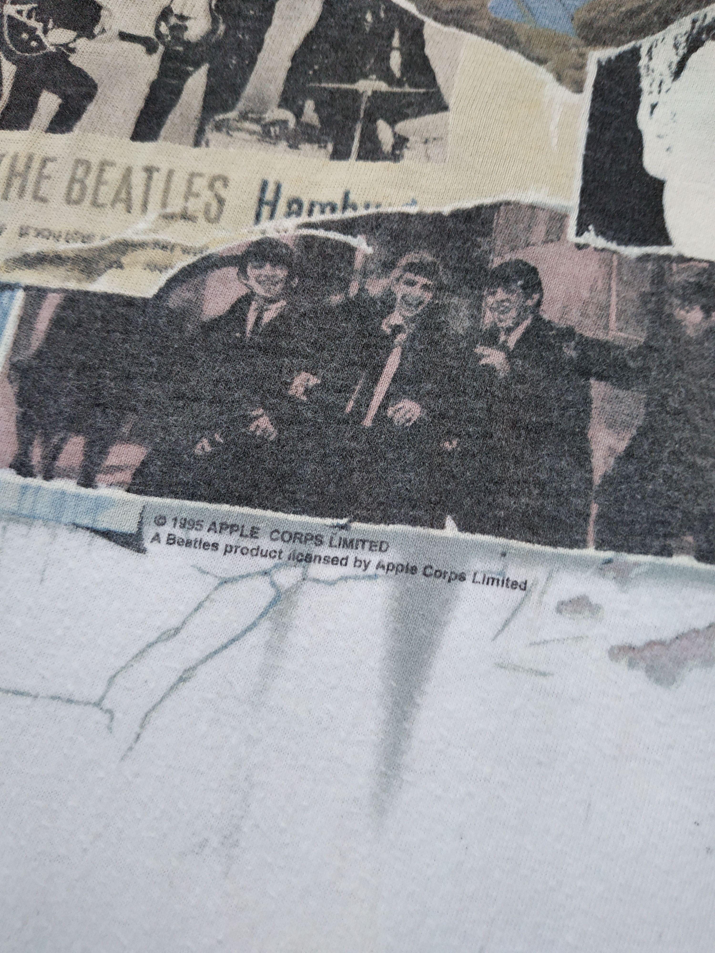 Band Tees Vintage The Beatles Apple Corps T Shirt 1995 Pink Floyd Size US XL / EU 56 / 4 - 4 Thumbnail
