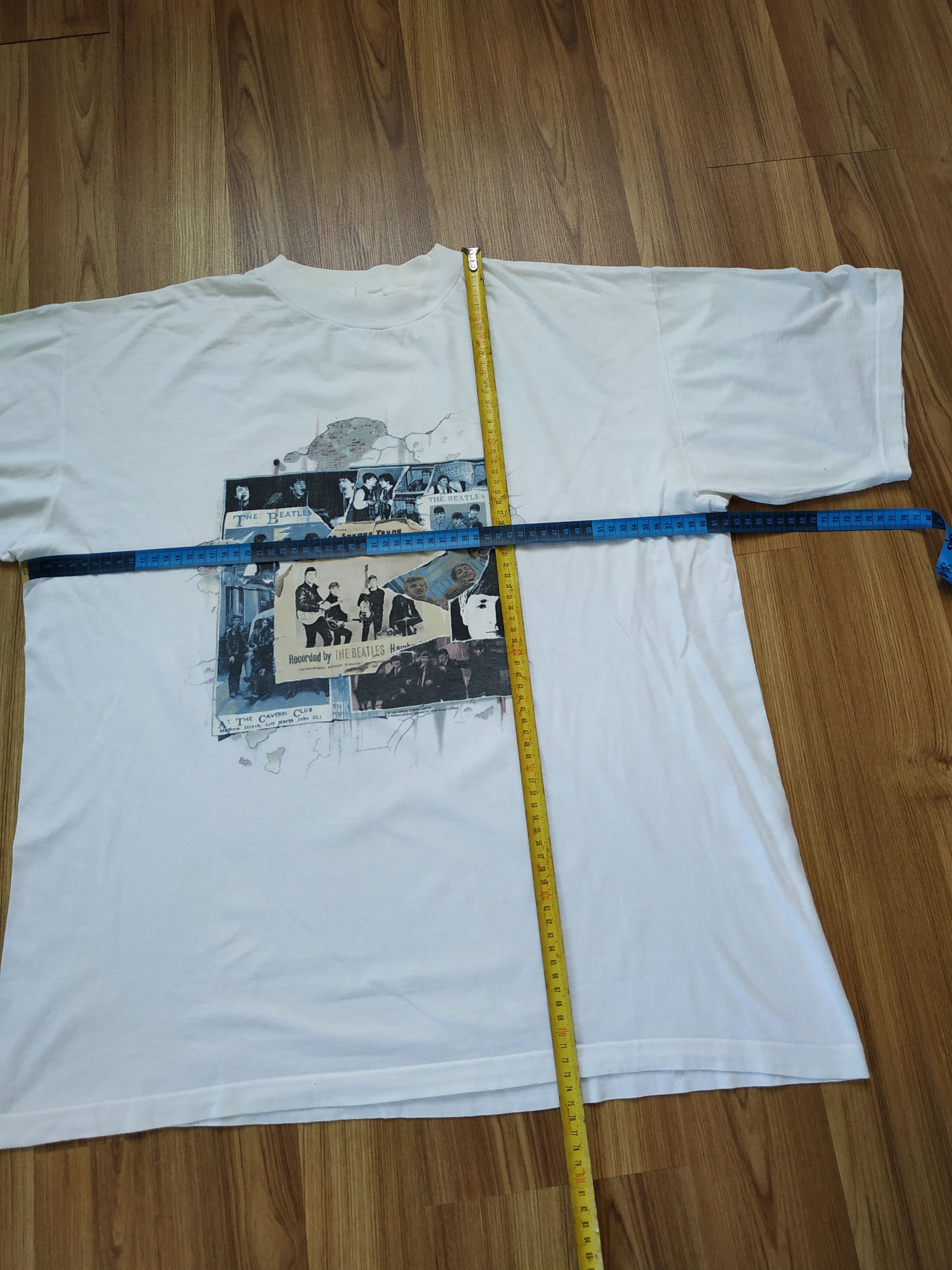 Band Tees Vintage The Beatles Apple Corps T Shirt 1995 Pink Floyd Size US XL / EU 56 / 4 - 9 Thumbnail