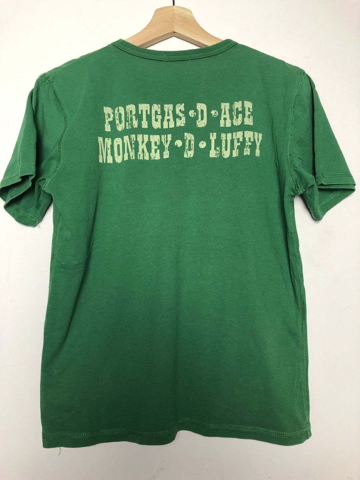 Anime Vintage Anime t shirt One Piece Portgas D Ace Monkey D Luffy Size US S / EU 44-46 / 1 - 2 Thumbnail