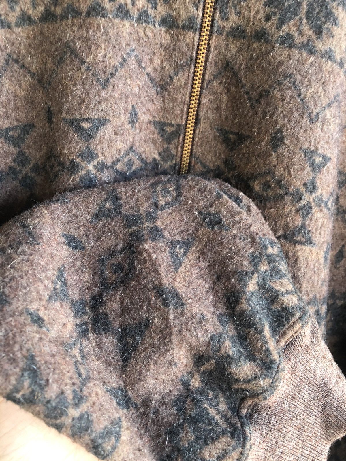 L.L. Bean Vintage LL BEAN wool mock neck half zipper Size L / US 10 / IT 46 - 8 Thumbnail