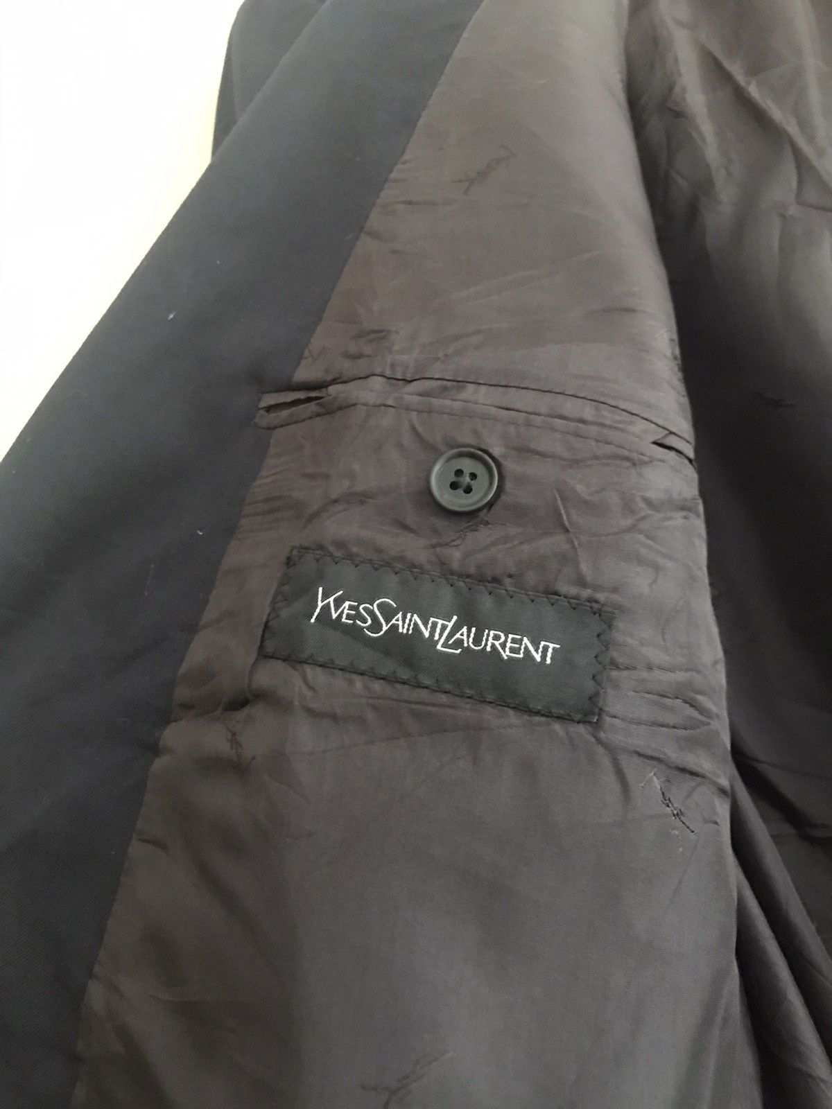 Yves Saint Laurent YSL double breast luxury design jacket Size US M / EU 48-50 / 2 - 8 Thumbnail