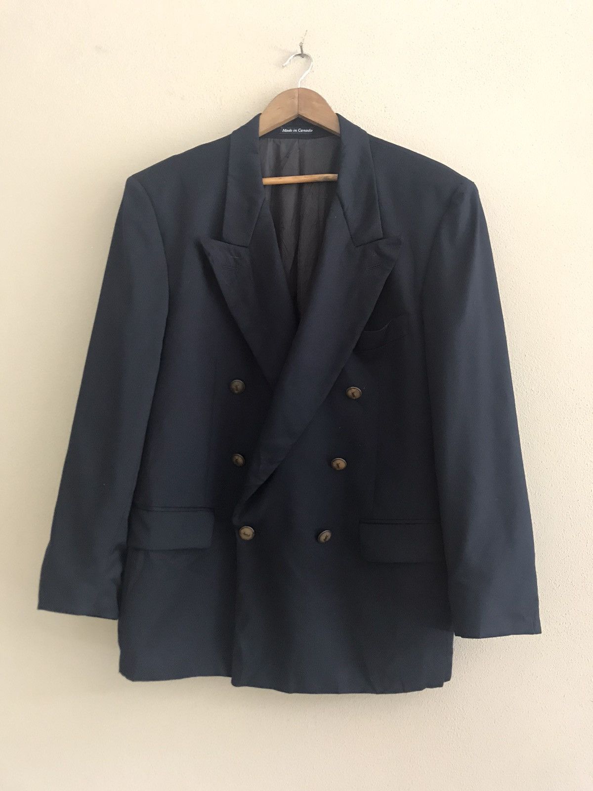 Yves Saint Laurent YSL double breast luxury design jacket Size US M / EU 48-50 / 2 - 3 Thumbnail