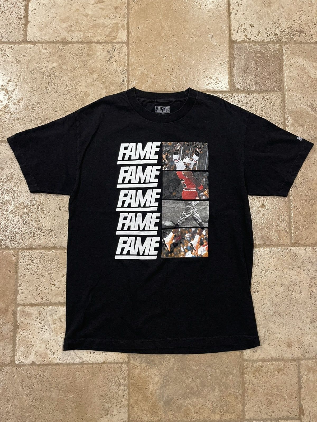 Hall Of Fame Hall Of Fame “2nd Sucks” Michael Jordan / Goats Black Tee Size US L / EU 52-54 / 3 - 1 Thumbnail