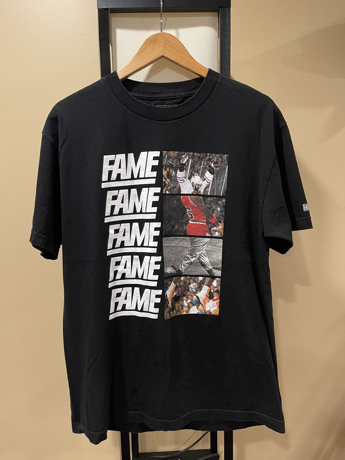 Hall Of Fame Hall Of Fame “2nd Sucks” Michael Jordan / Goats Black Tee Size US L / EU 52-54 / 3 - 3 Thumbnail