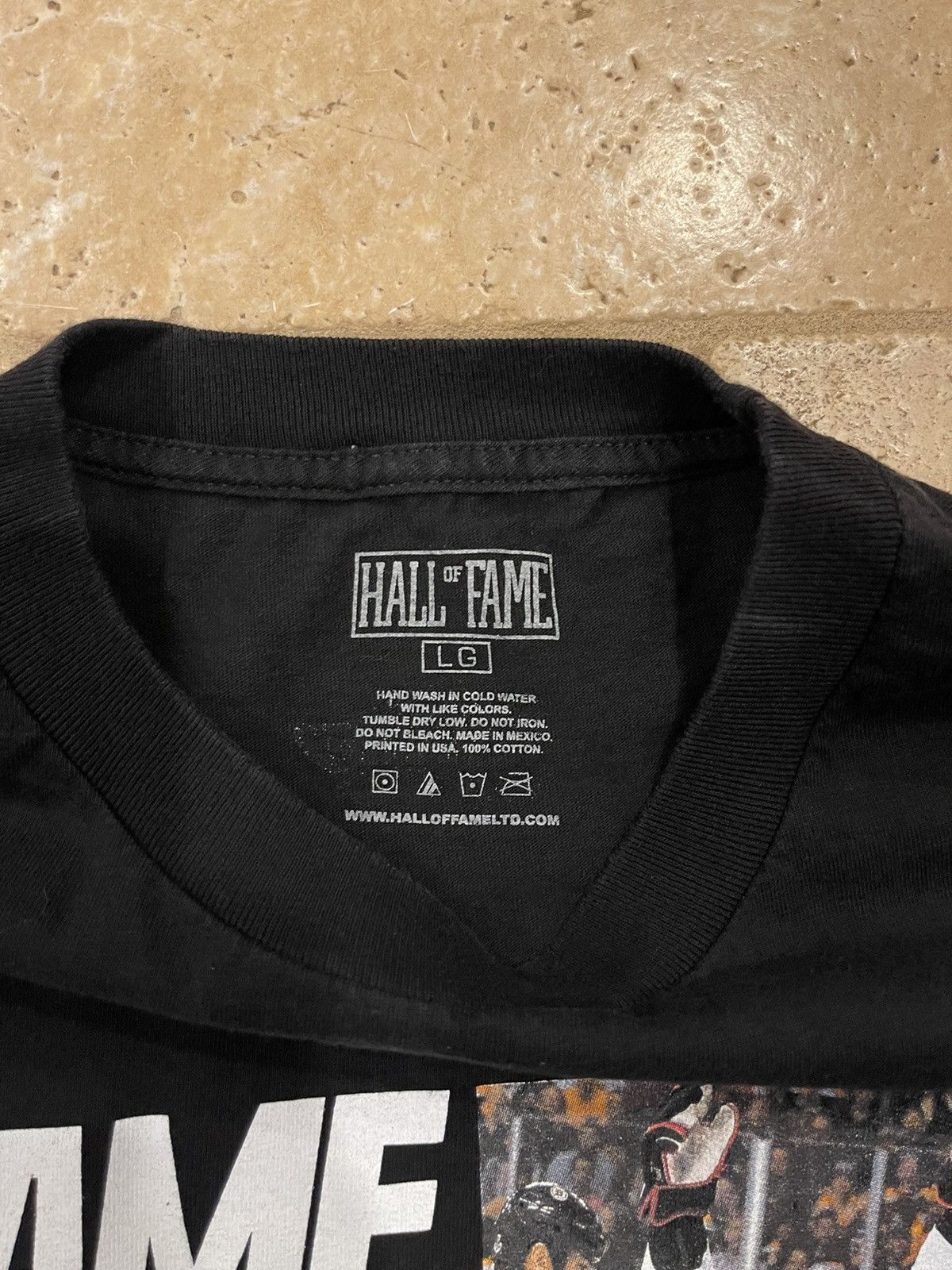 Hall Of Fame Hall Of Fame “2nd Sucks” Michael Jordan / Goats Black Tee Size US L / EU 52-54 / 3 - 5 Thumbnail
