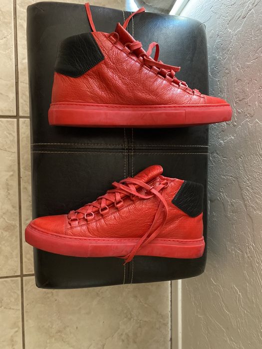 Balenciaga Balenciaga Arena High Rouge Paprika Grailed