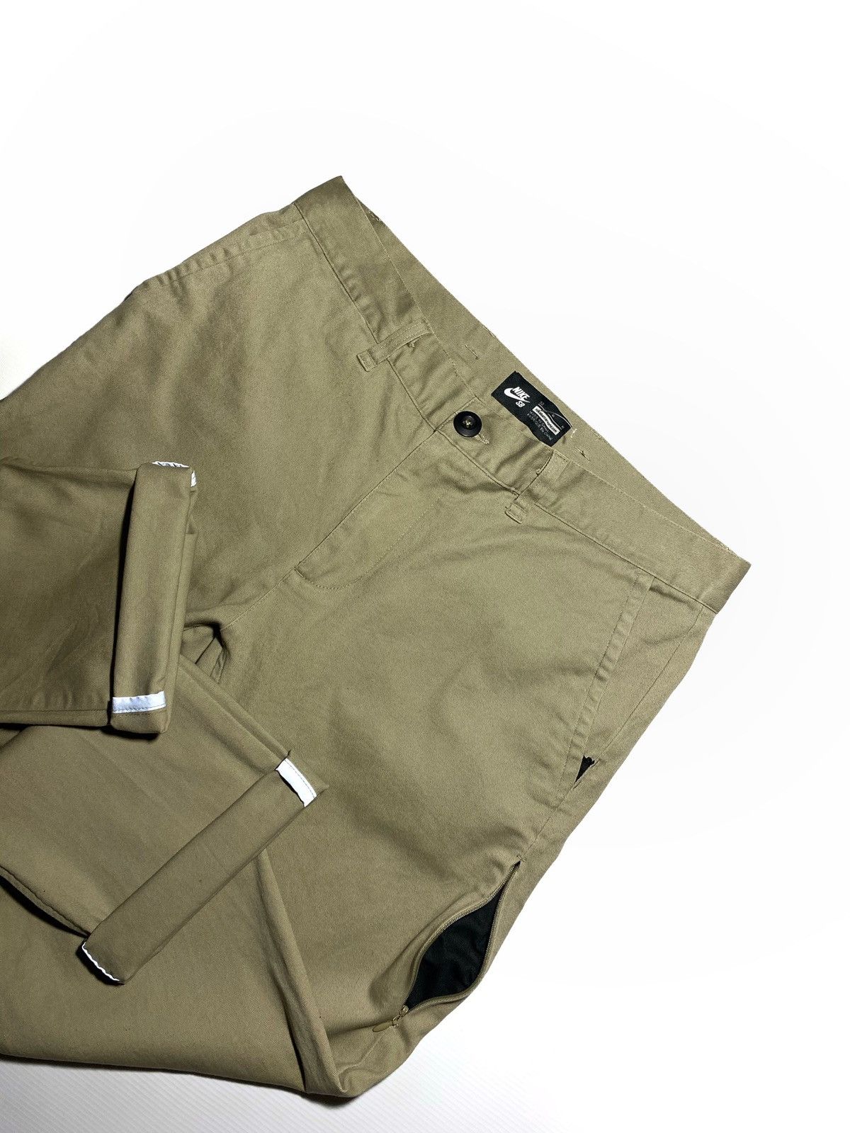 Nike sb beige pants reflective size M / 32