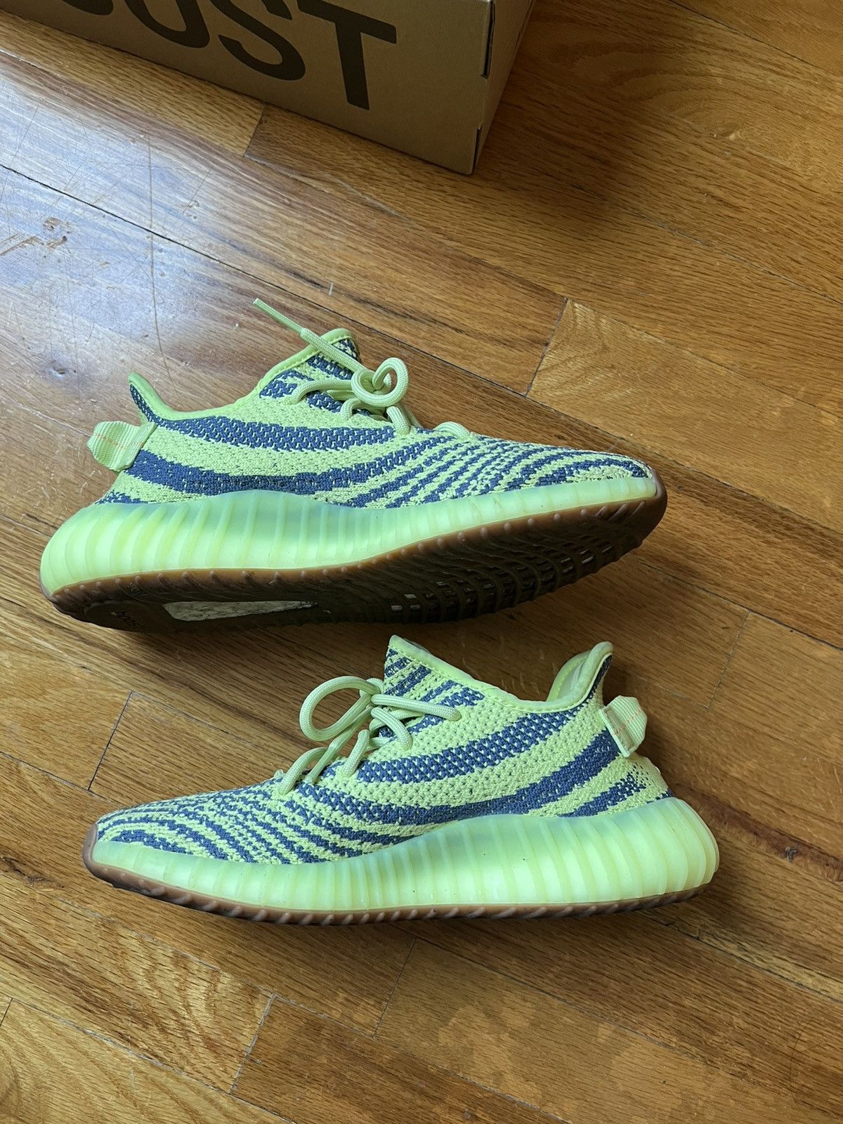 Adidas Yeezy Boost 350 V2 Semi Frozen Yellow 2017 US M 7.5 Size US 7.5 / EU 40-41 - 1 Thumbnail