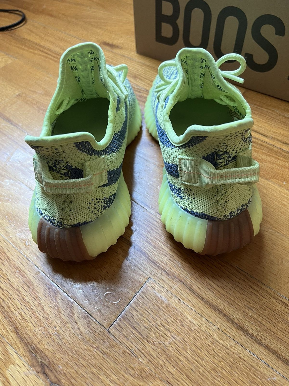 Adidas Yeezy Boost 350 V2 Semi Frozen Yellow 2017 US M 7.5 Size US 7.5 / EU 40-41 - 4 Thumbnail