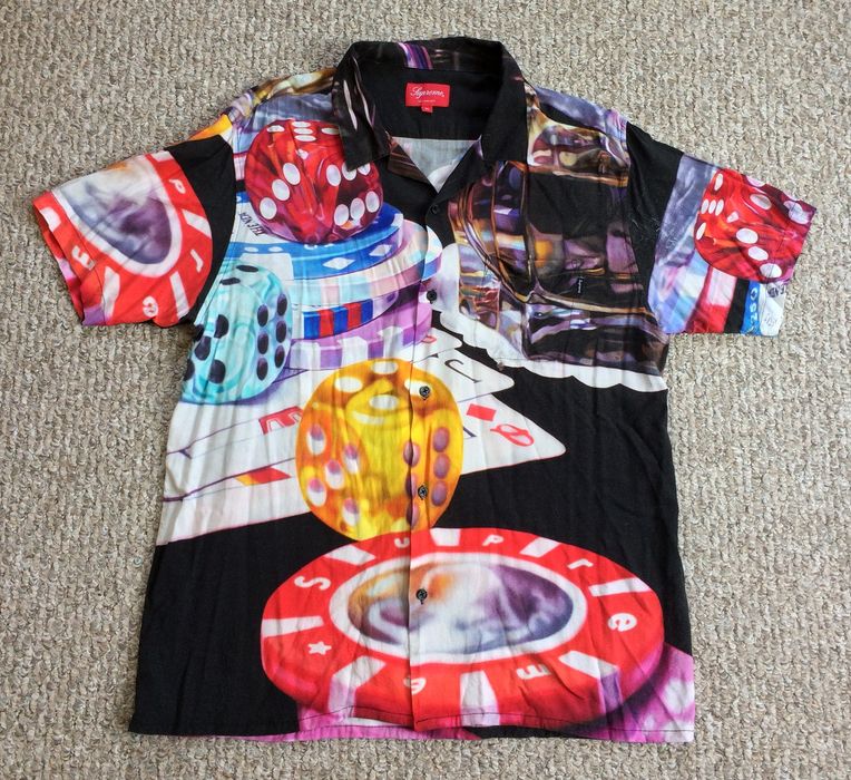 Supreme F/W 2018 Supreme Casino Rayon Shirt size XL | Grailed