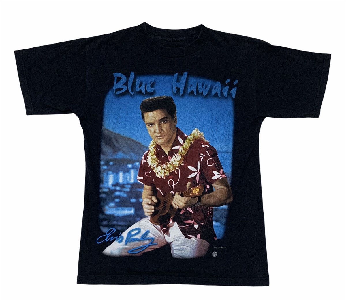 Band Tees × Vintage Rare Vintage Elvis Presley T-shirt Size US S / EU 44-46 / 1 - 2 Thumbnail