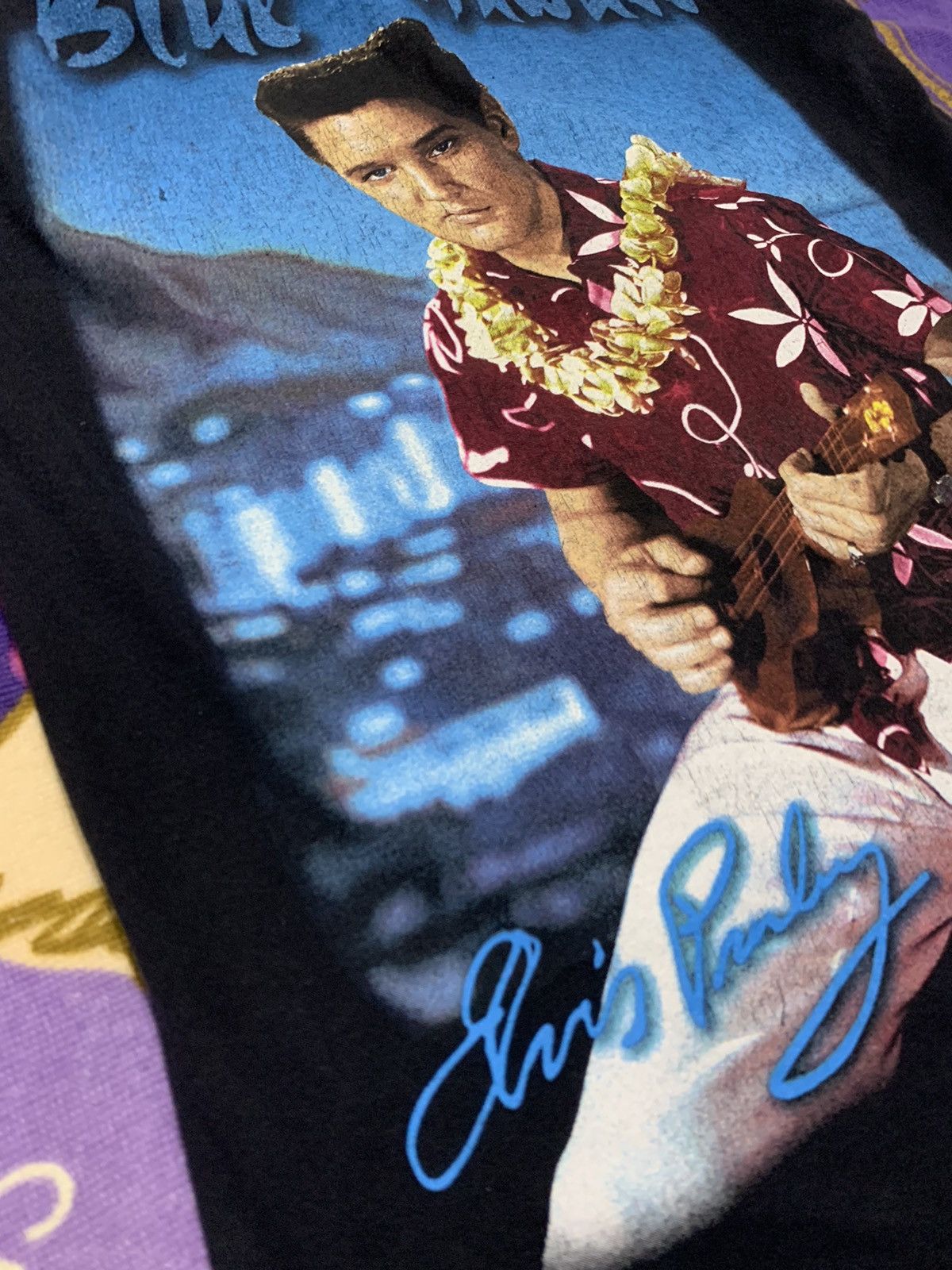 Band Tees × Vintage Rare Vintage Elvis Presley T-shirt Size US S / EU 44-46 / 1 - 9 Thumbnail