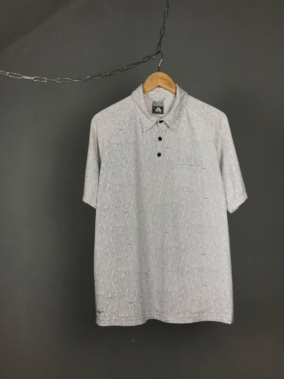 Vintage Nike ACG vintage streetwear polo tee Size US L / EU 52-54 / 3 - 1 Thumbnail