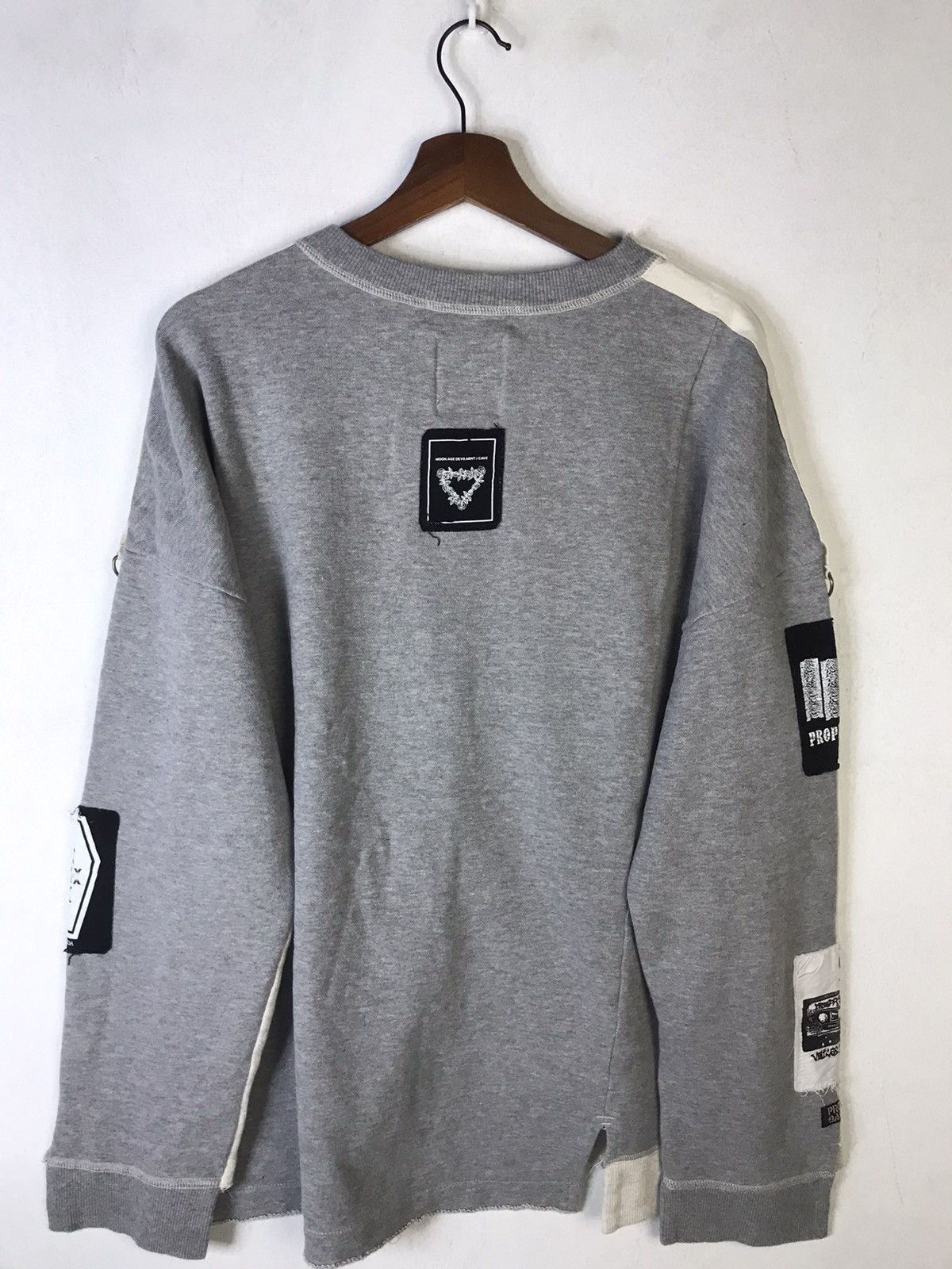 Japanese Brand RARE❗️PROPA9NDA Punk Gothic Bondage Sweatshirt Size US L / EU 52-54 / 3 - 15 Thumbnail