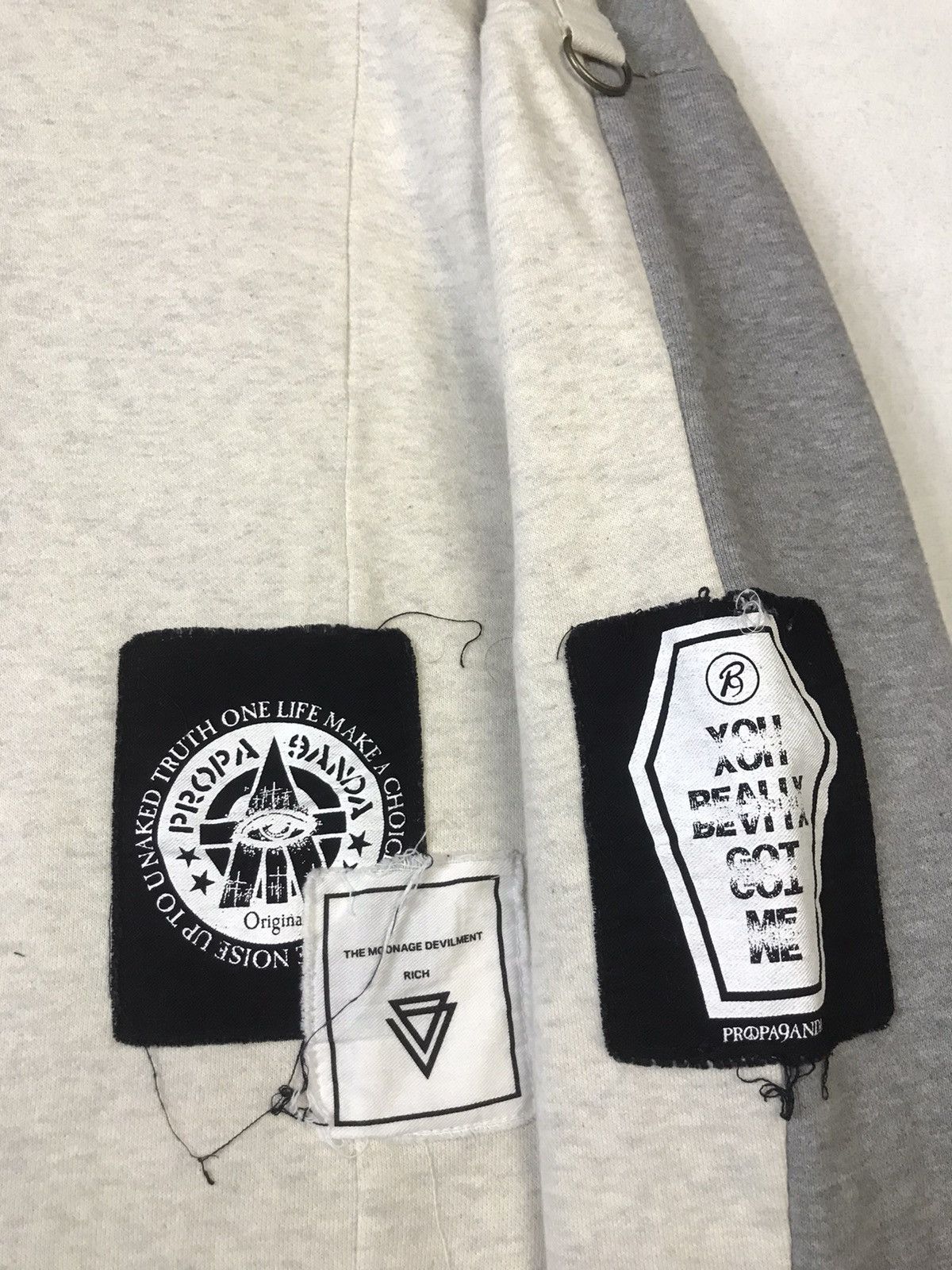 Japanese Brand RARE❗️PROPA9NDA Punk Gothic Bondage Sweatshirt Size US L / EU 52-54 / 3 - 3 Thumbnail
