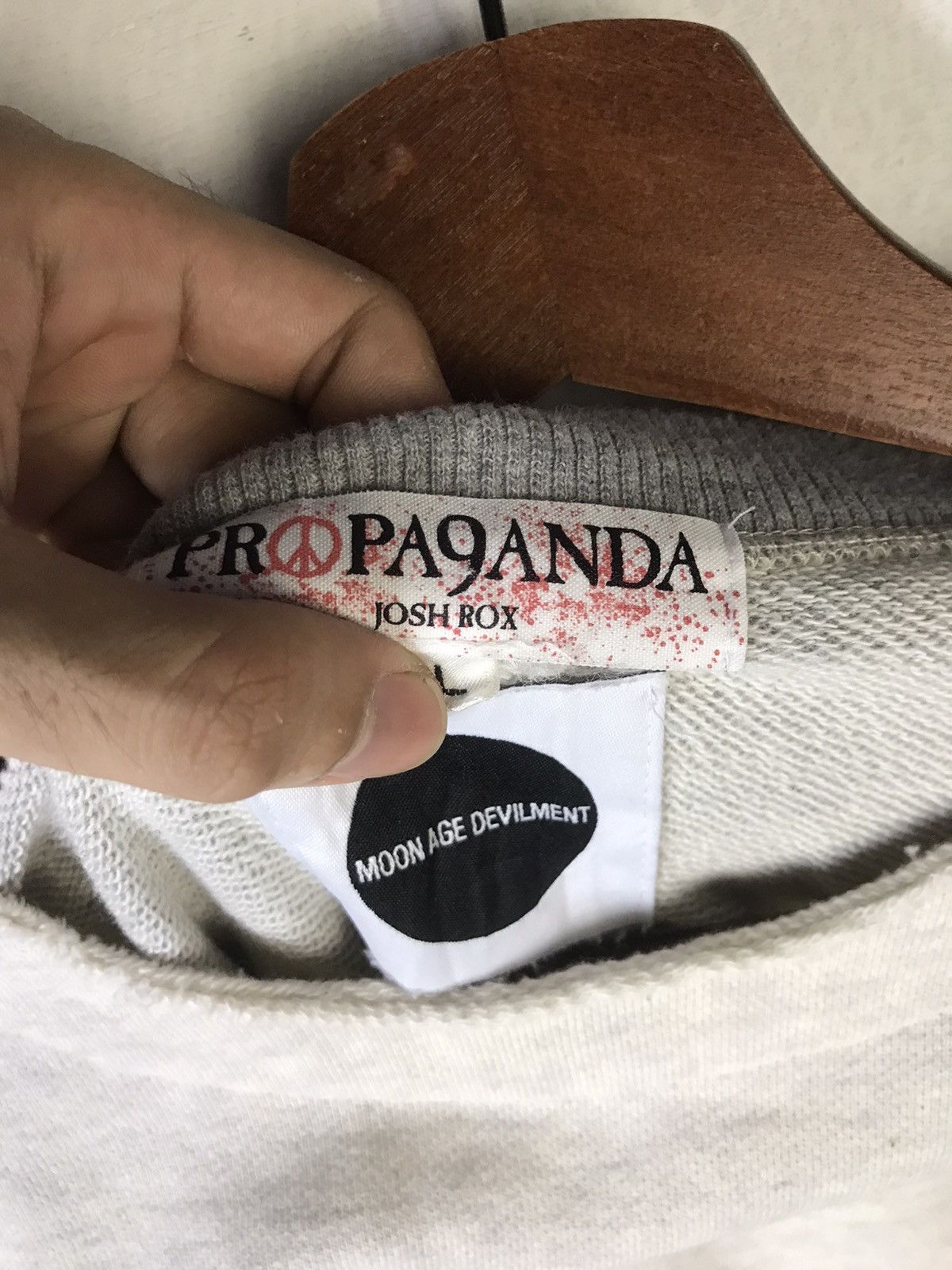 Japanese Brand RARE❗️PROPA9NDA Punk Gothic Bondage Sweatshirt Size US L / EU 52-54 / 3 - 13 Thumbnail
