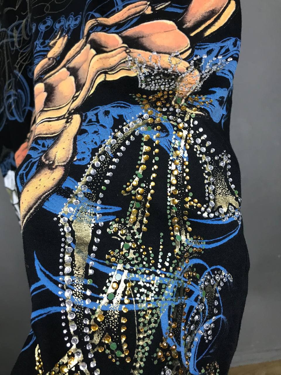 Christian Audigier Christian Audigier designer luxury crazy made in USA tee Size US L / EU 52-54 / 3 - 5 Thumbnail