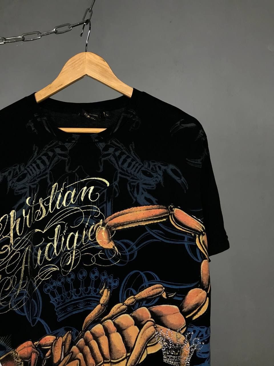 Christian Audigier Christian Audigier designer luxury crazy made in USA tee Size US L / EU 52-54 / 3 - 3 Thumbnail